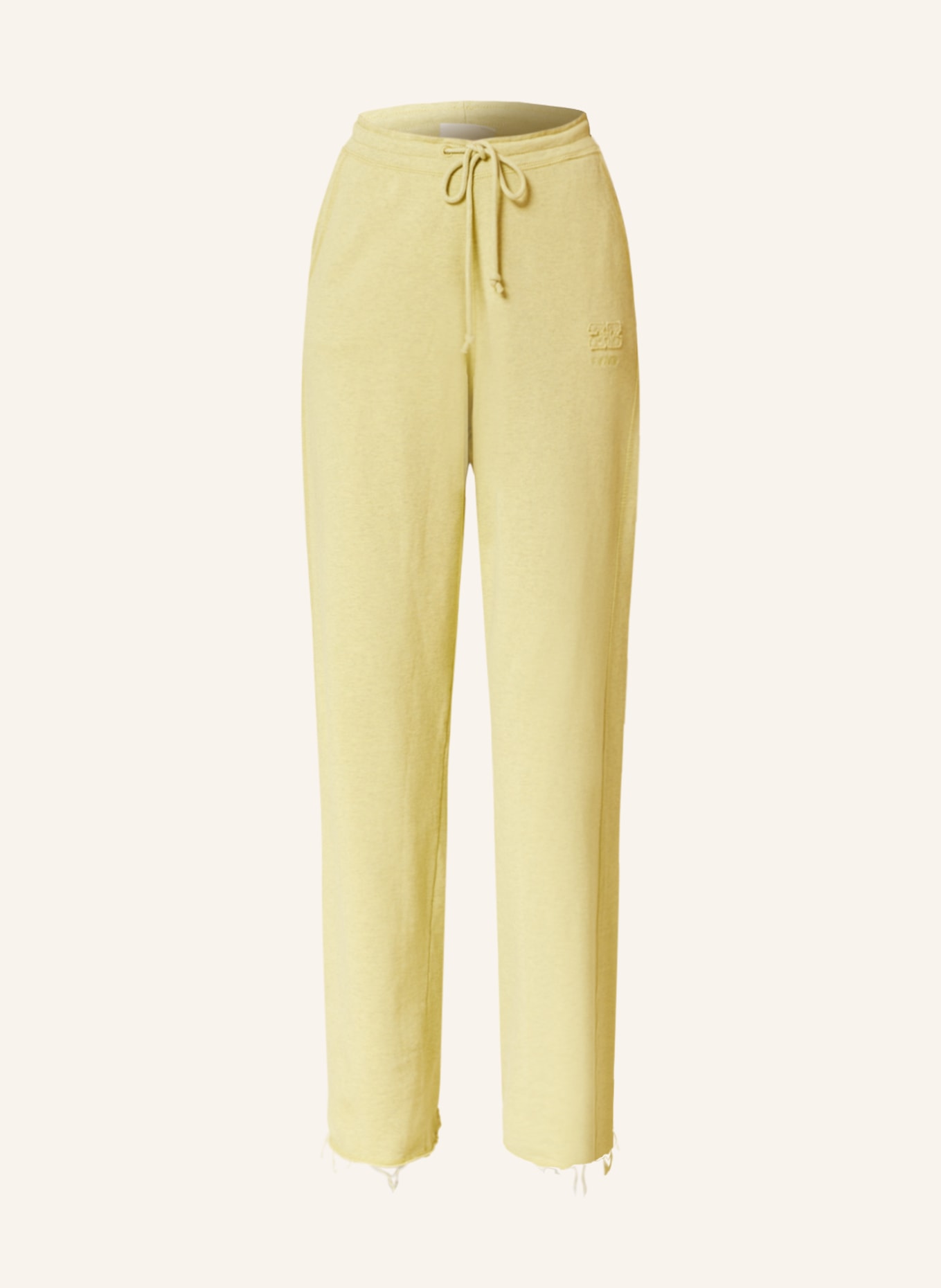 GANNI Pants in jogger style, Color: LIGHT GREEN (Image 1)