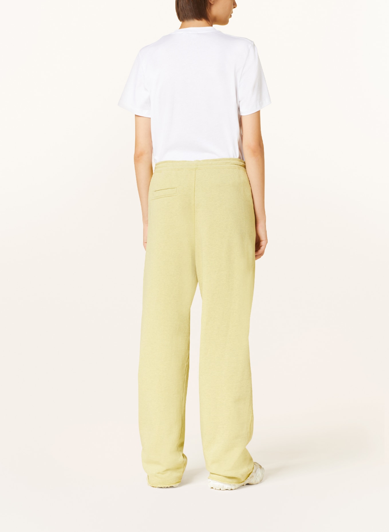 GANNI Pants in jogger style, Color: LIGHT GREEN (Image 3)