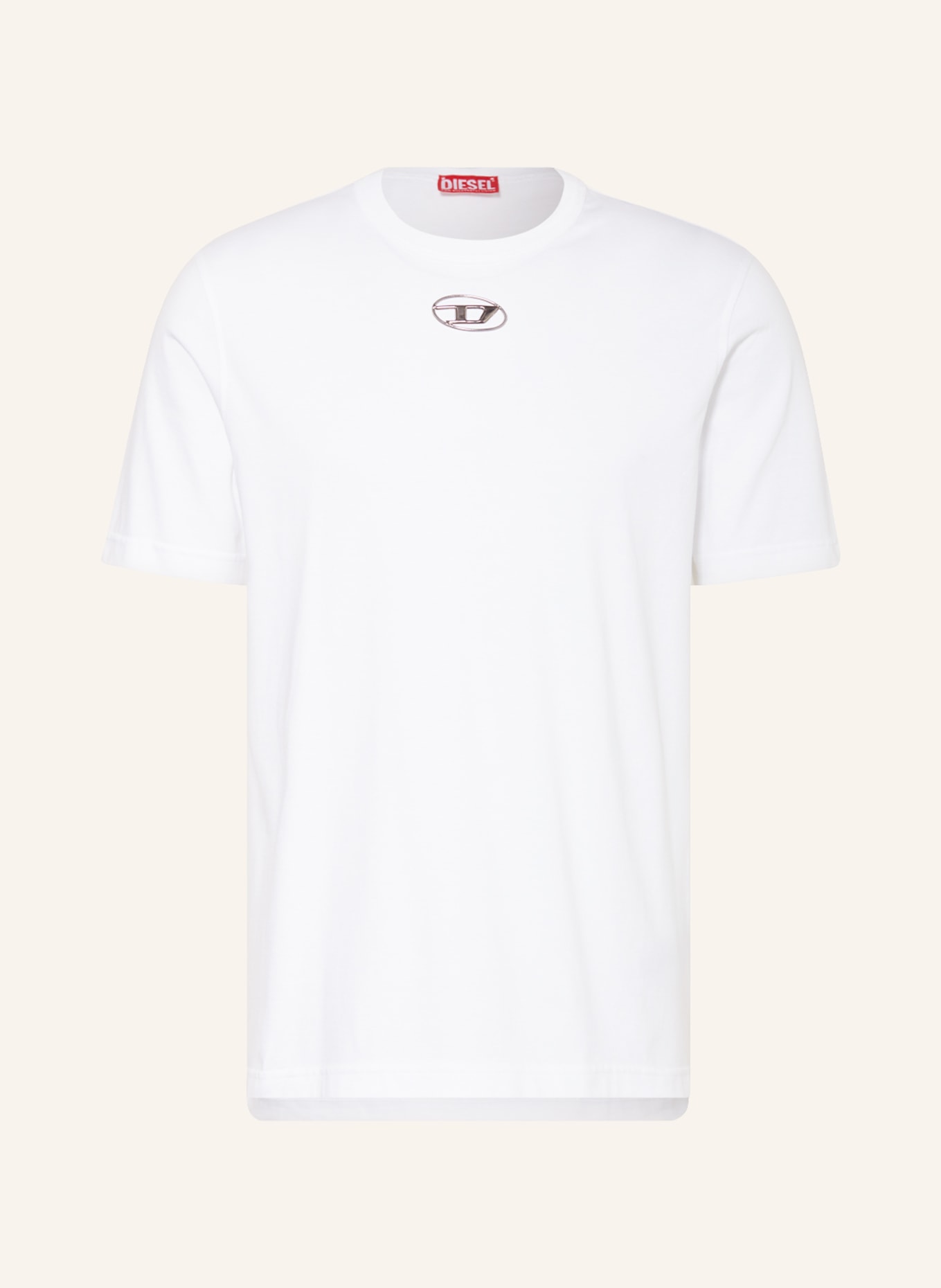DIESEL T-shirt T-JUST-OD, Color: WHITE (Image 1)