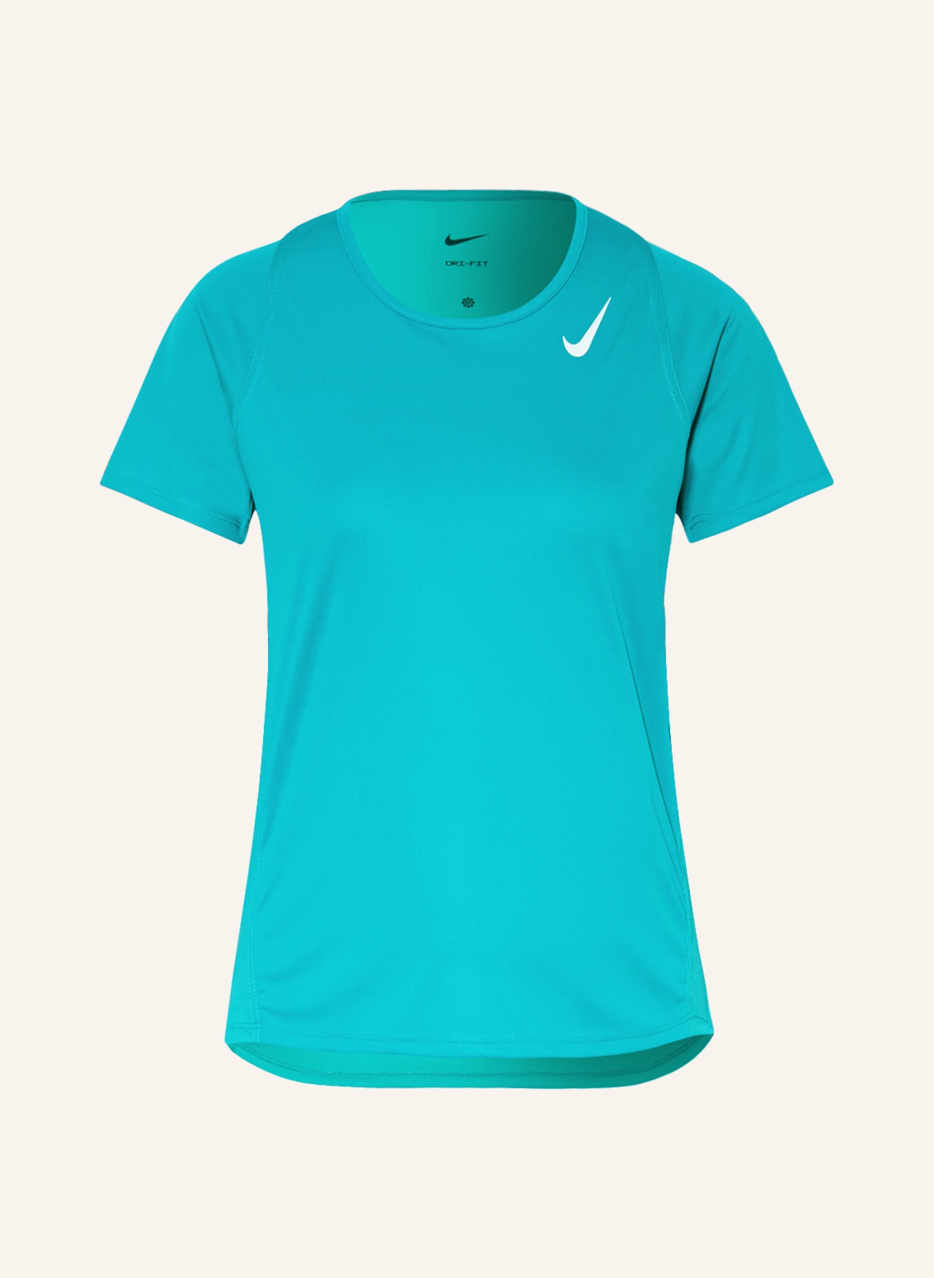Nike Laufshirt DRI-FIT RACE, Farbe: TÜRKIS (Bild 1)