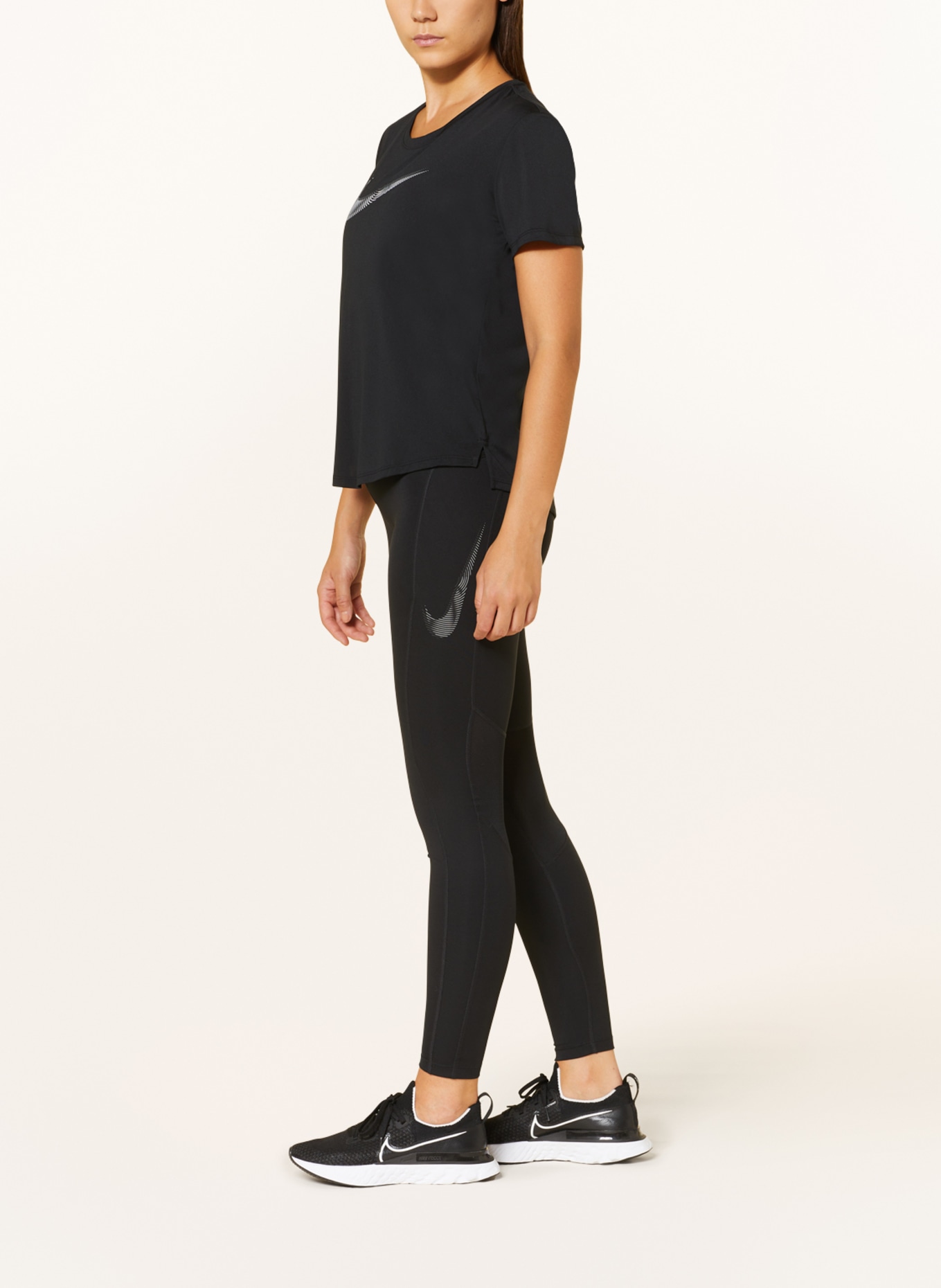 Nike Running tights FAST, Color: BLACK (Image 4)