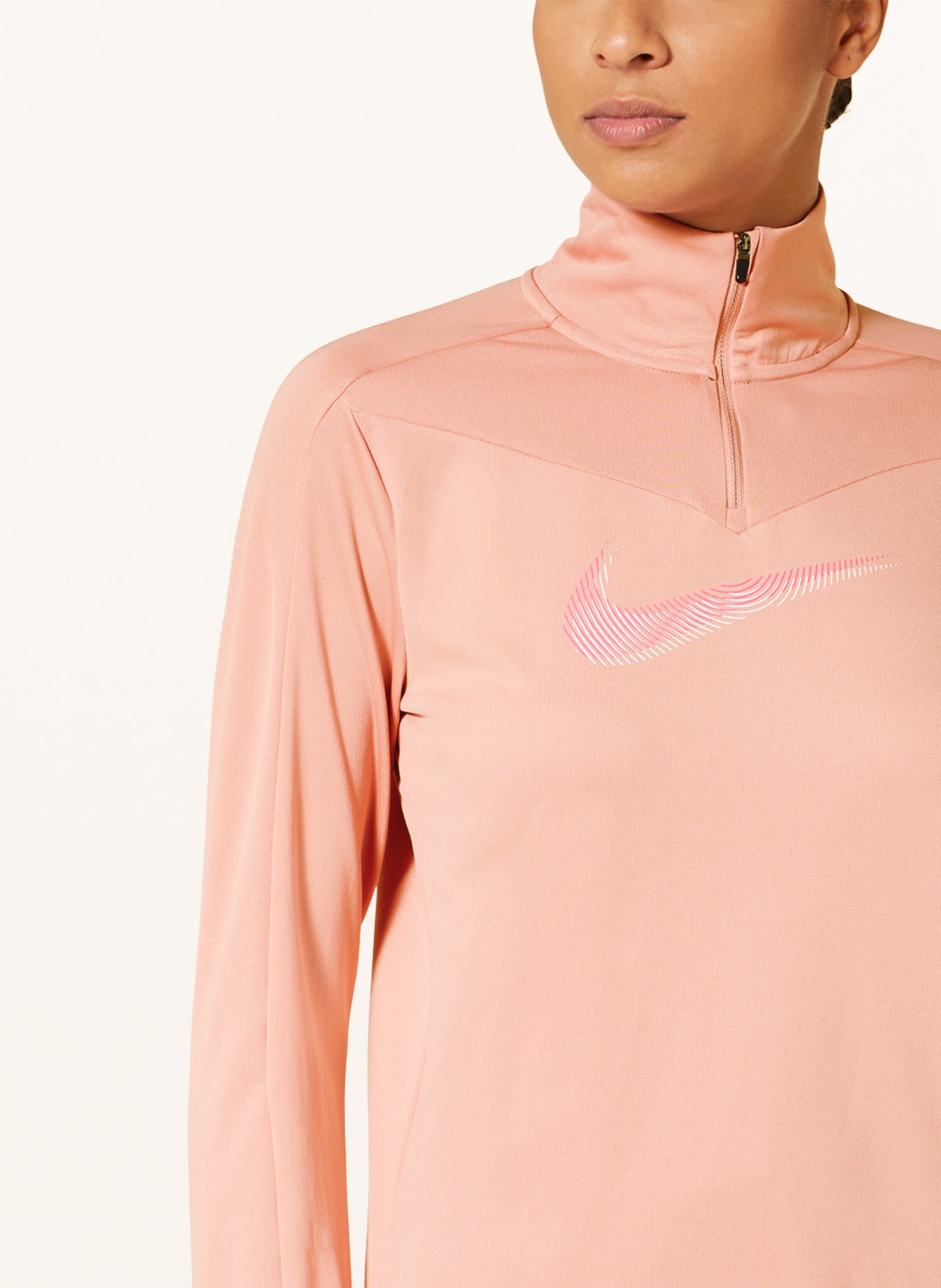 Nike Laufshirt DRI-FIT SWOOSH, Farbe: HELLROT (Bild 4)
