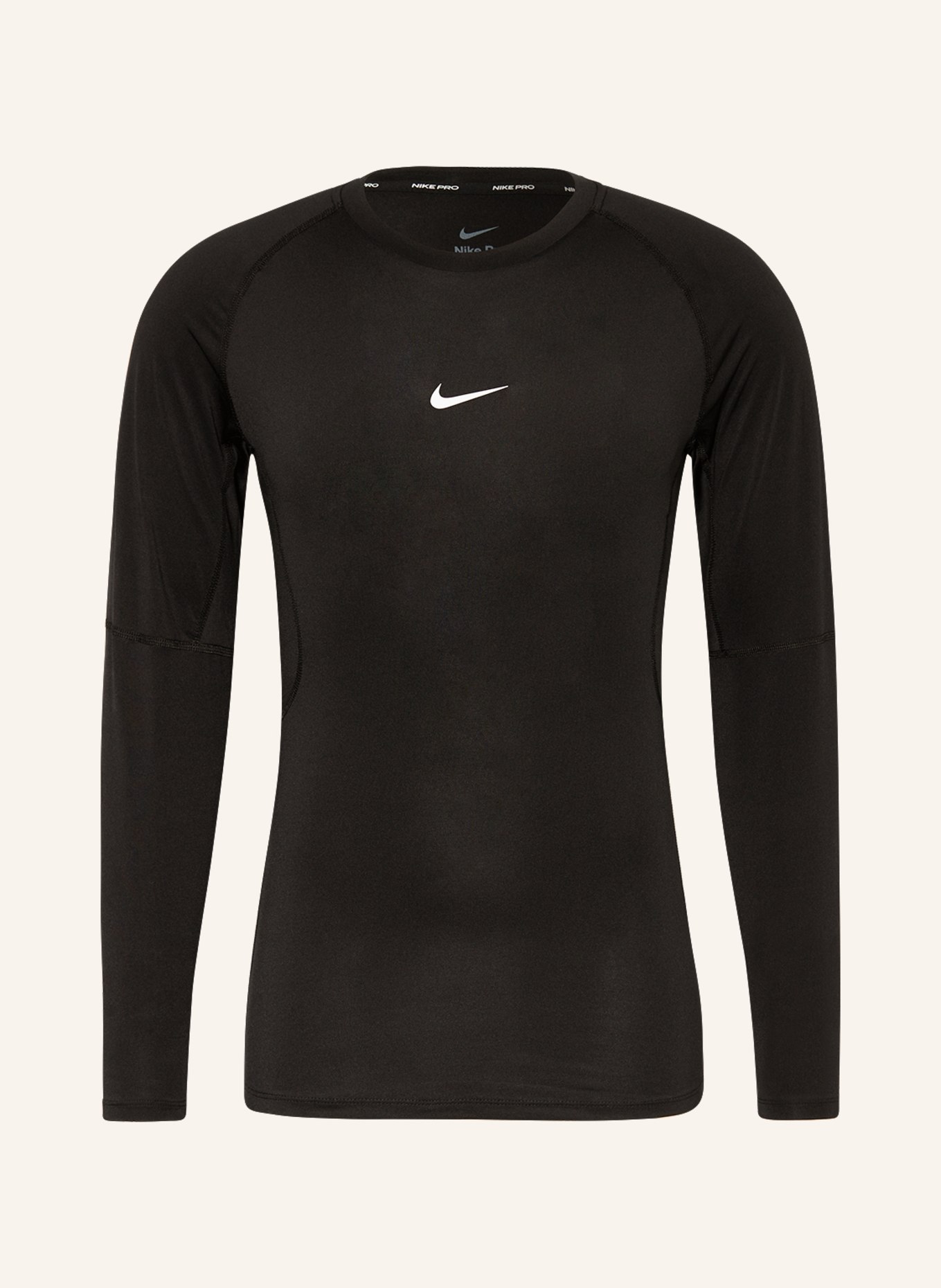 Nike Longsleeve NIKE PRO, Farbe: SCHWARZ (Bild 1)