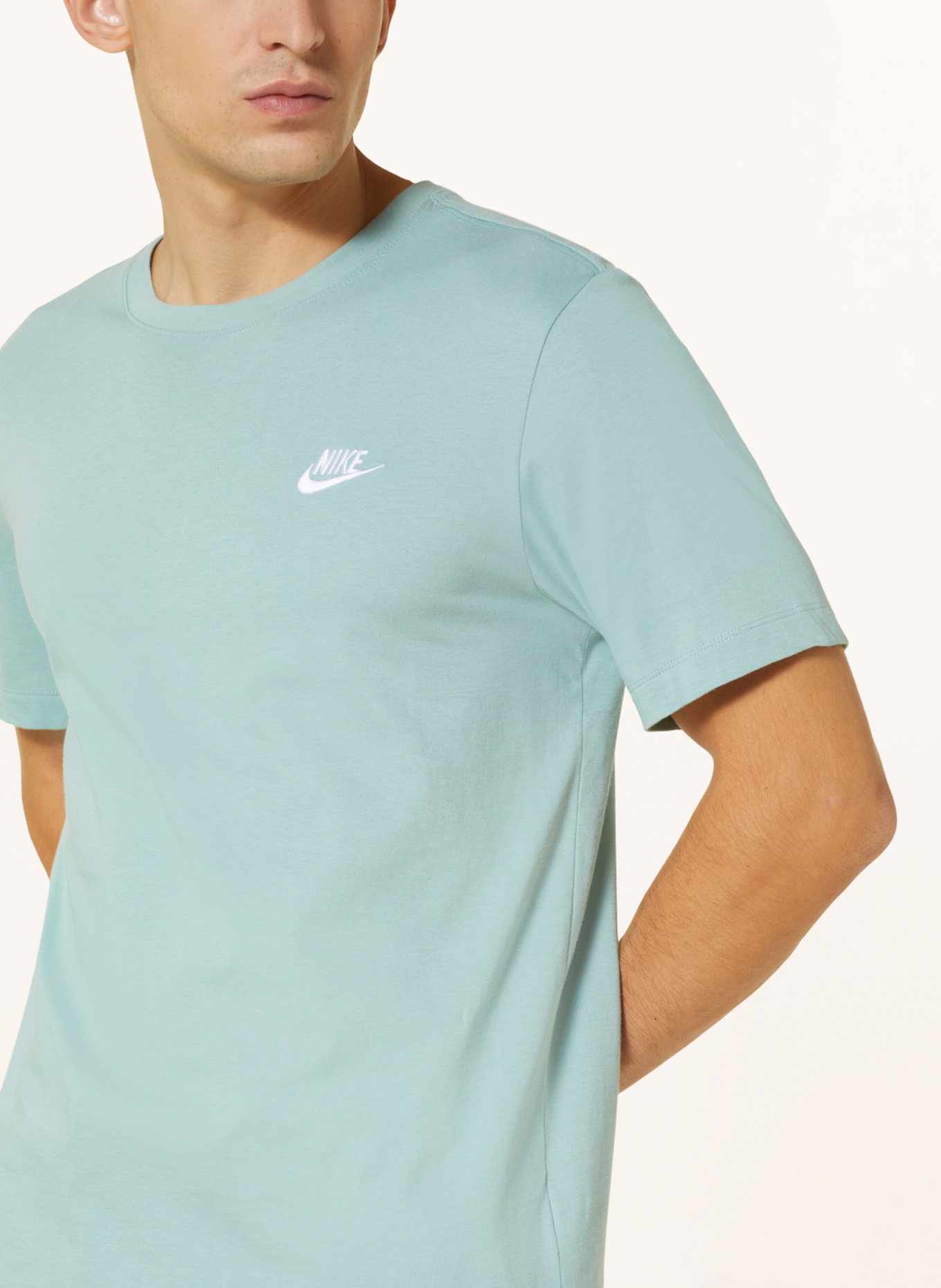 Turquoise nike t shirt best sale