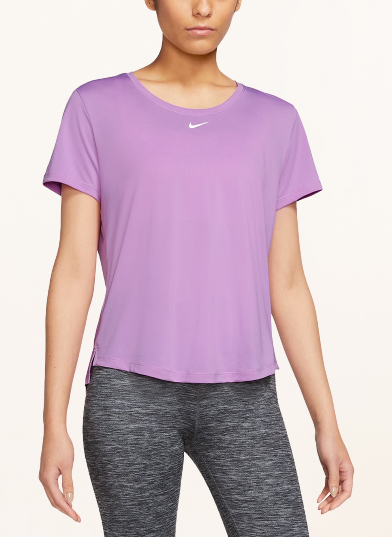 Purple dri fit shirt on sale
