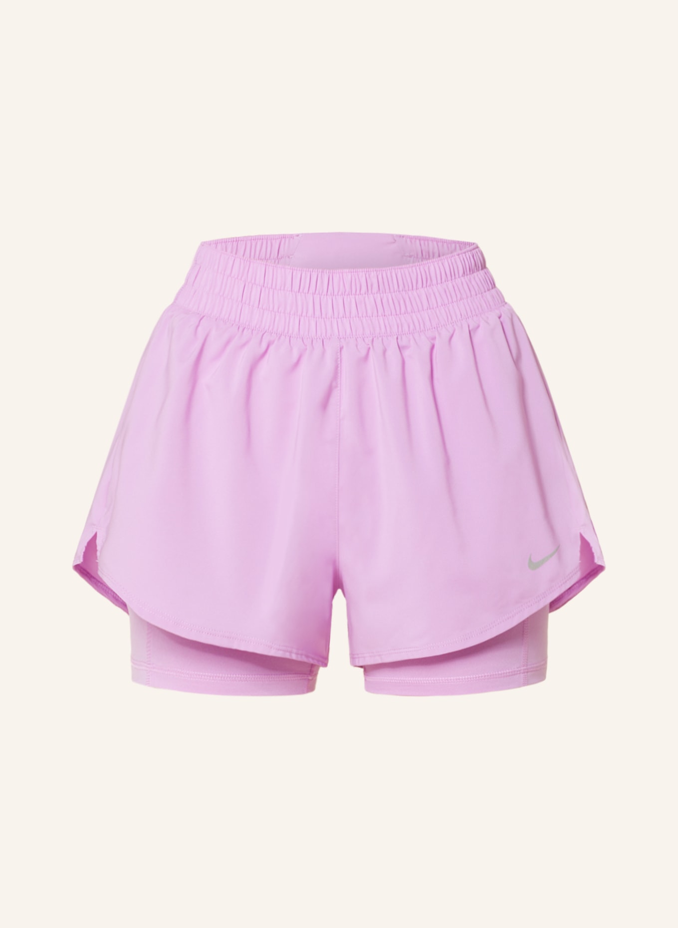 Nike 2-in-1 training shorts DRI-FIT ONE, Color: PURPLE (Image 1)