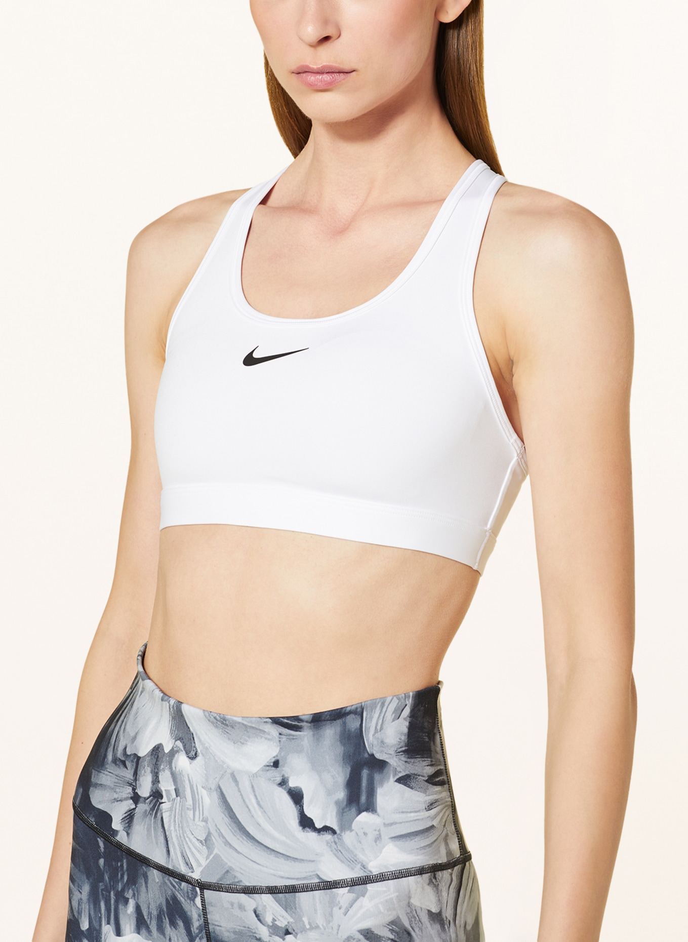 Nike Sports bra SWOOSH, Color: WHITE (Image 4)