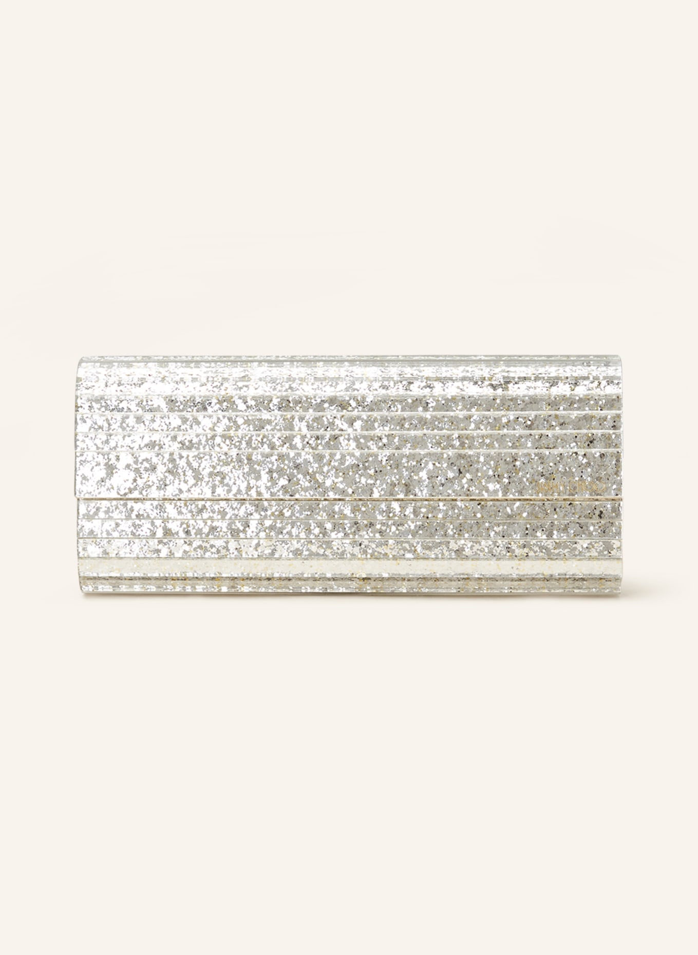 JIMMY CHOO Clutch SWEETIE: ZILVER