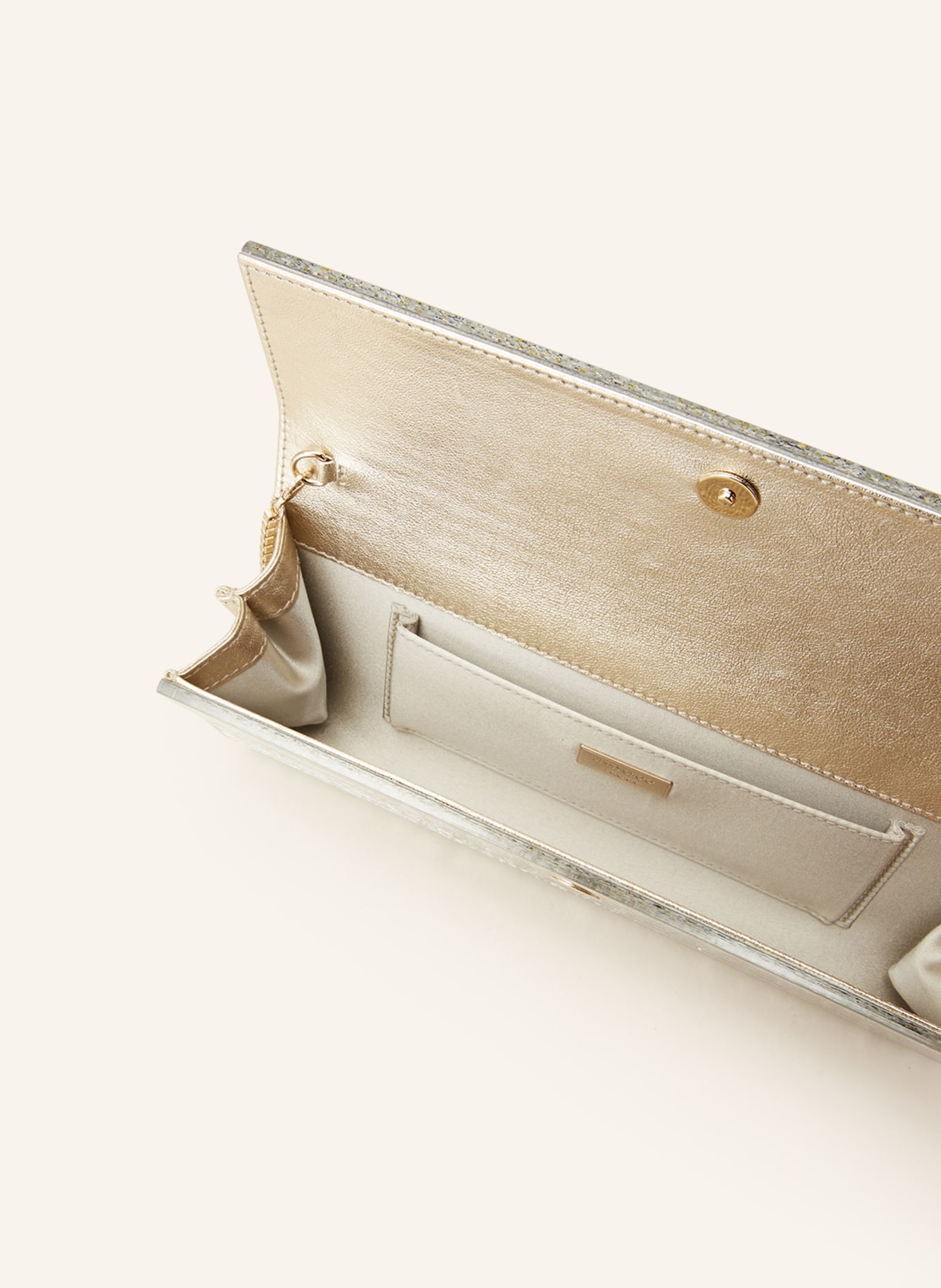 JIMMY CHOO Clutch SWEETIE: ZILVER