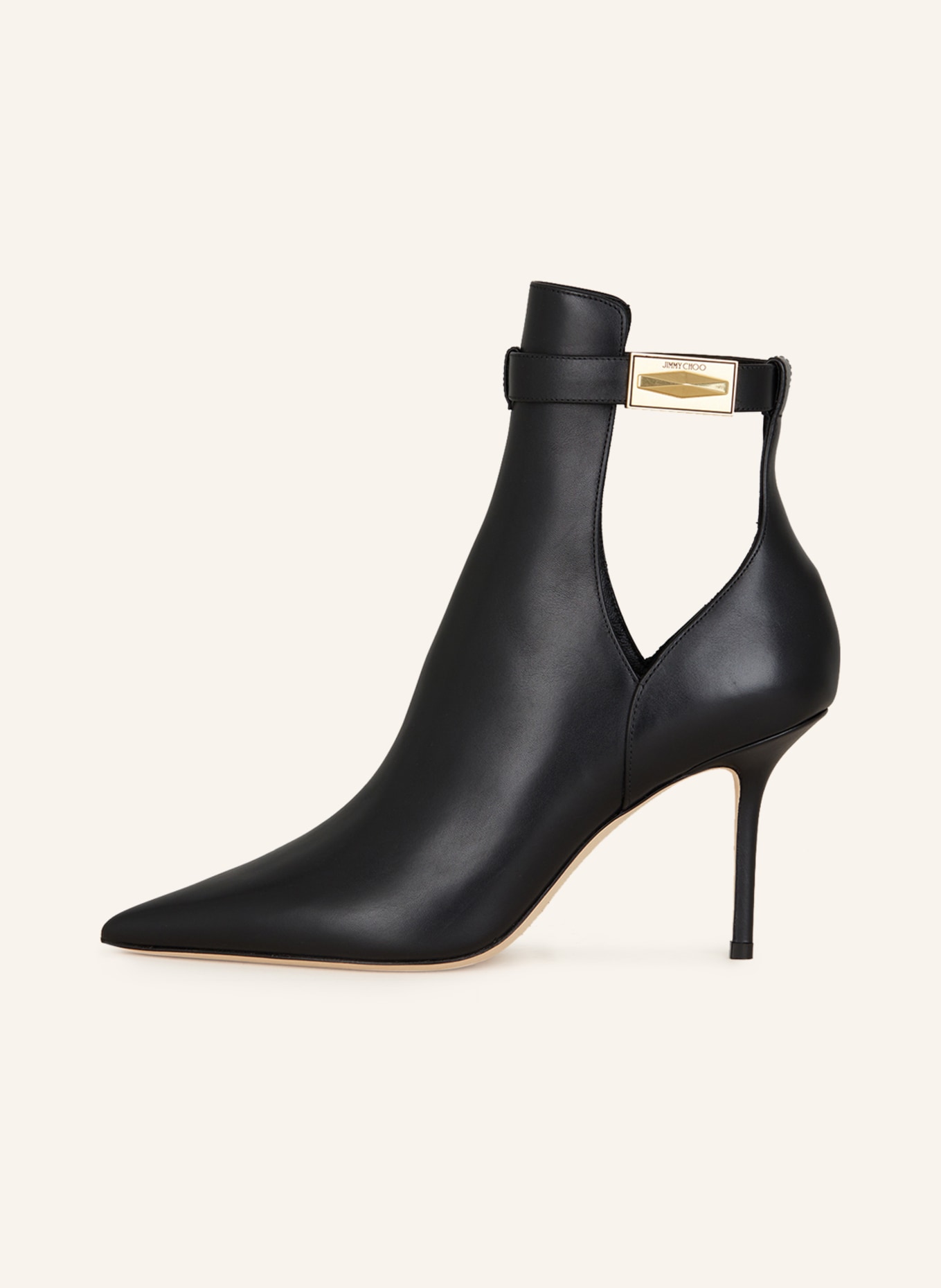 Jimmy choo black clearance suede ankle boots