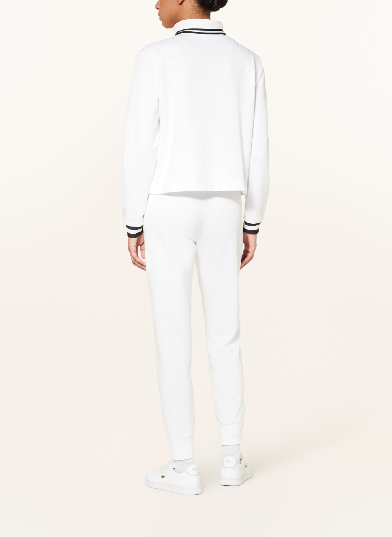 Nike Half-zip sweater in sweatshirt fabric, Color: WHITE (Image 3)