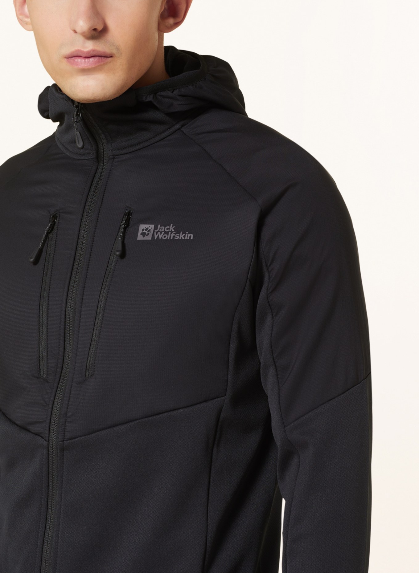 Jack Wolfskin Mid-layer jacket ALPGRAT PRO, Color: BLACK (Image 5)