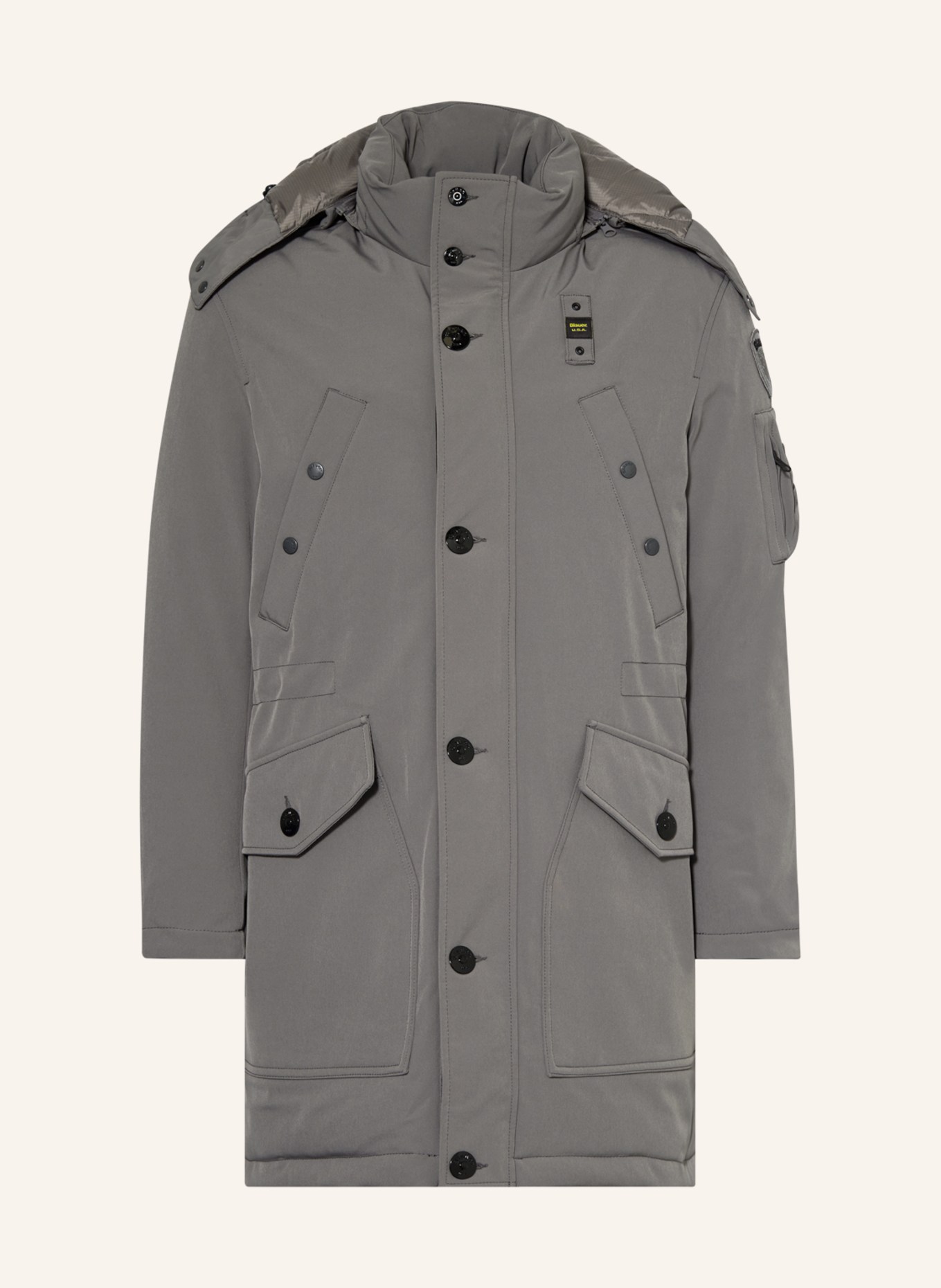 Blauer Parka with DUPONT™ SORONA® insulation, Color: GRAY (Image 1)