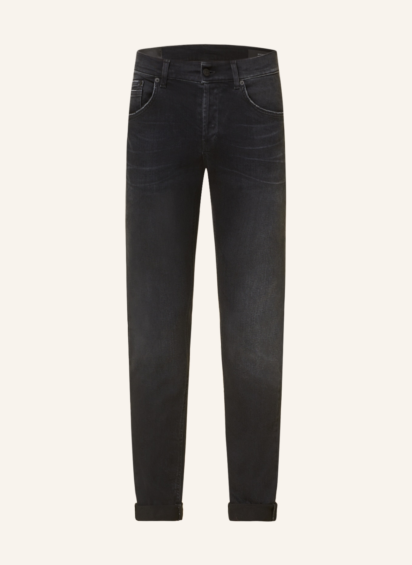 Dondup Jeans RITCHIE Skinny Fit, Farbe: 999 BLACK (Bild 1)