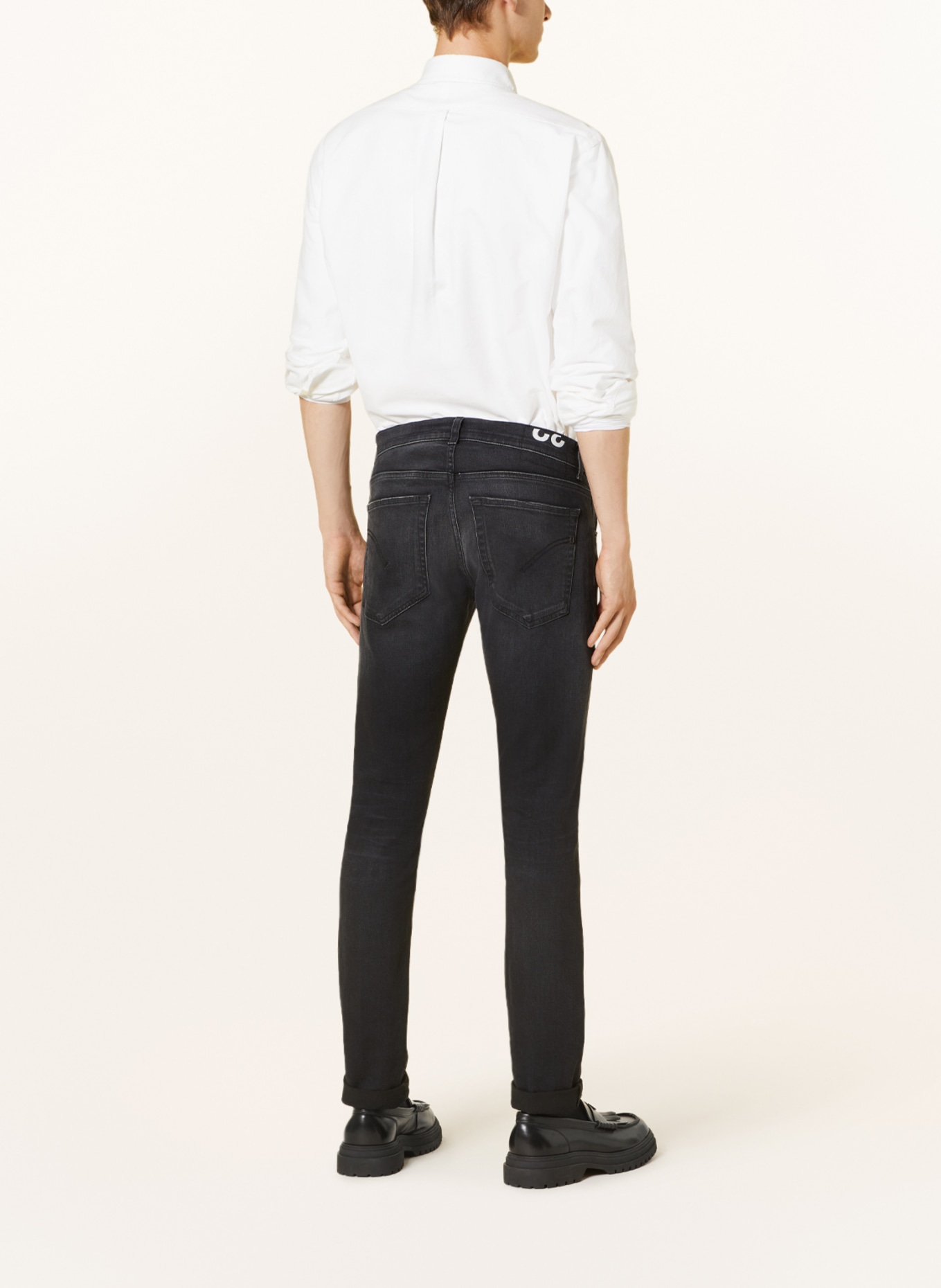 Dondup Jeans RITCHIE Skinny Fit, Farbe: 999 BLACK (Bild 3)
