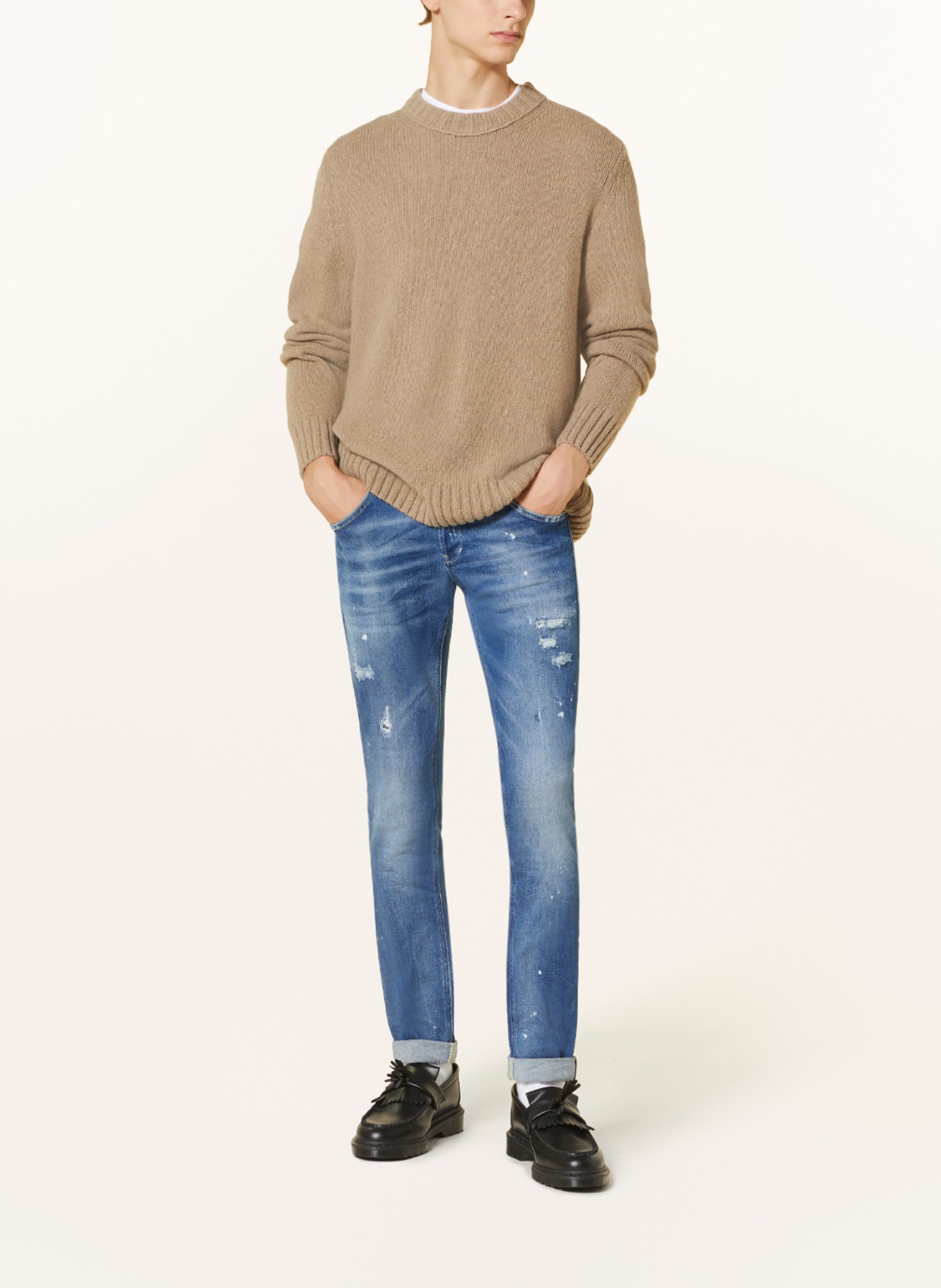 Dondup Jeans RITCHIE Skinny Fit, Farbe: 800 MID BLUE (Bild 2)