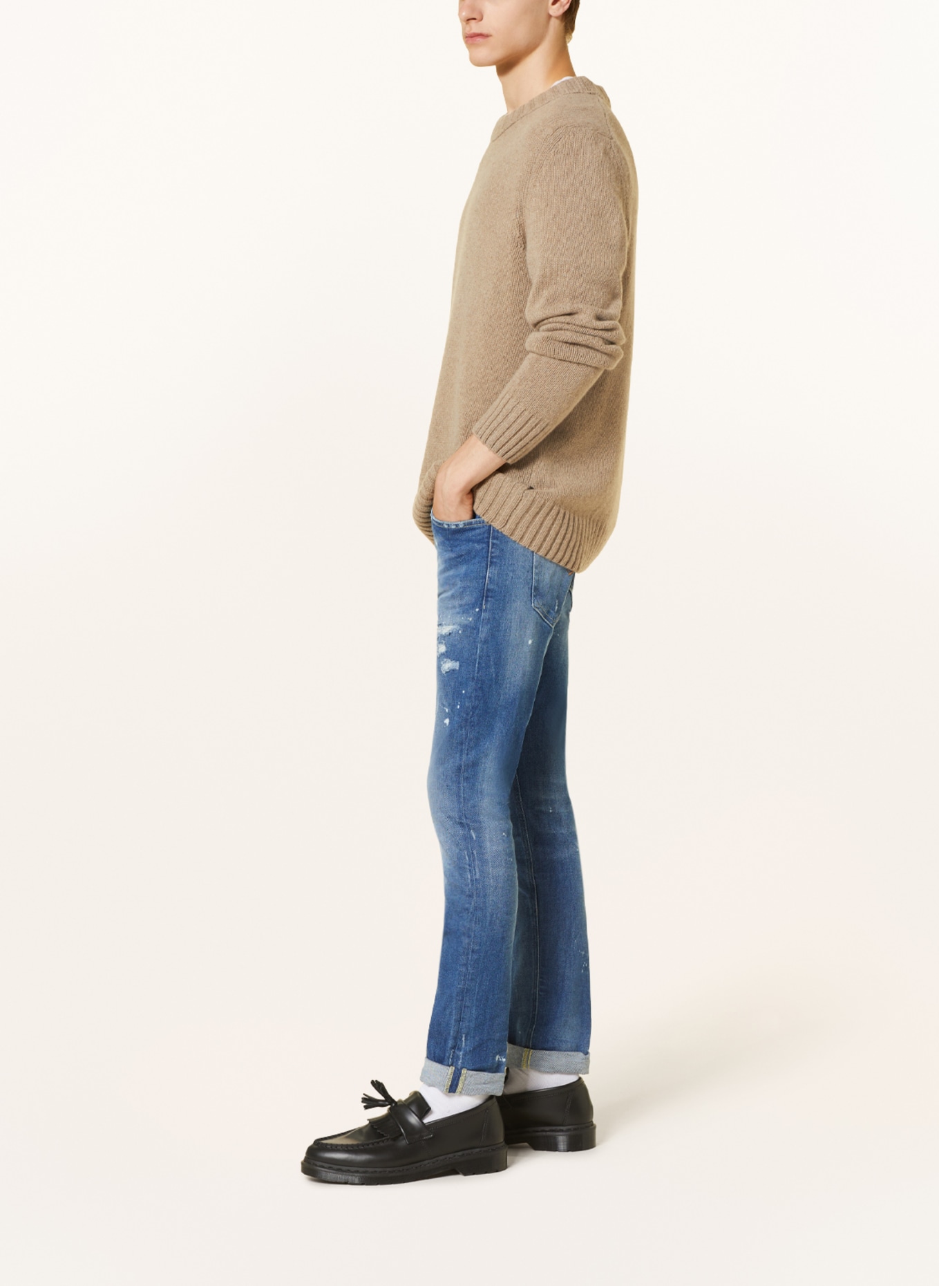 Dondup Jeans RITCHIE skinny fit, Color: 800 MID BLUE (Image 4)