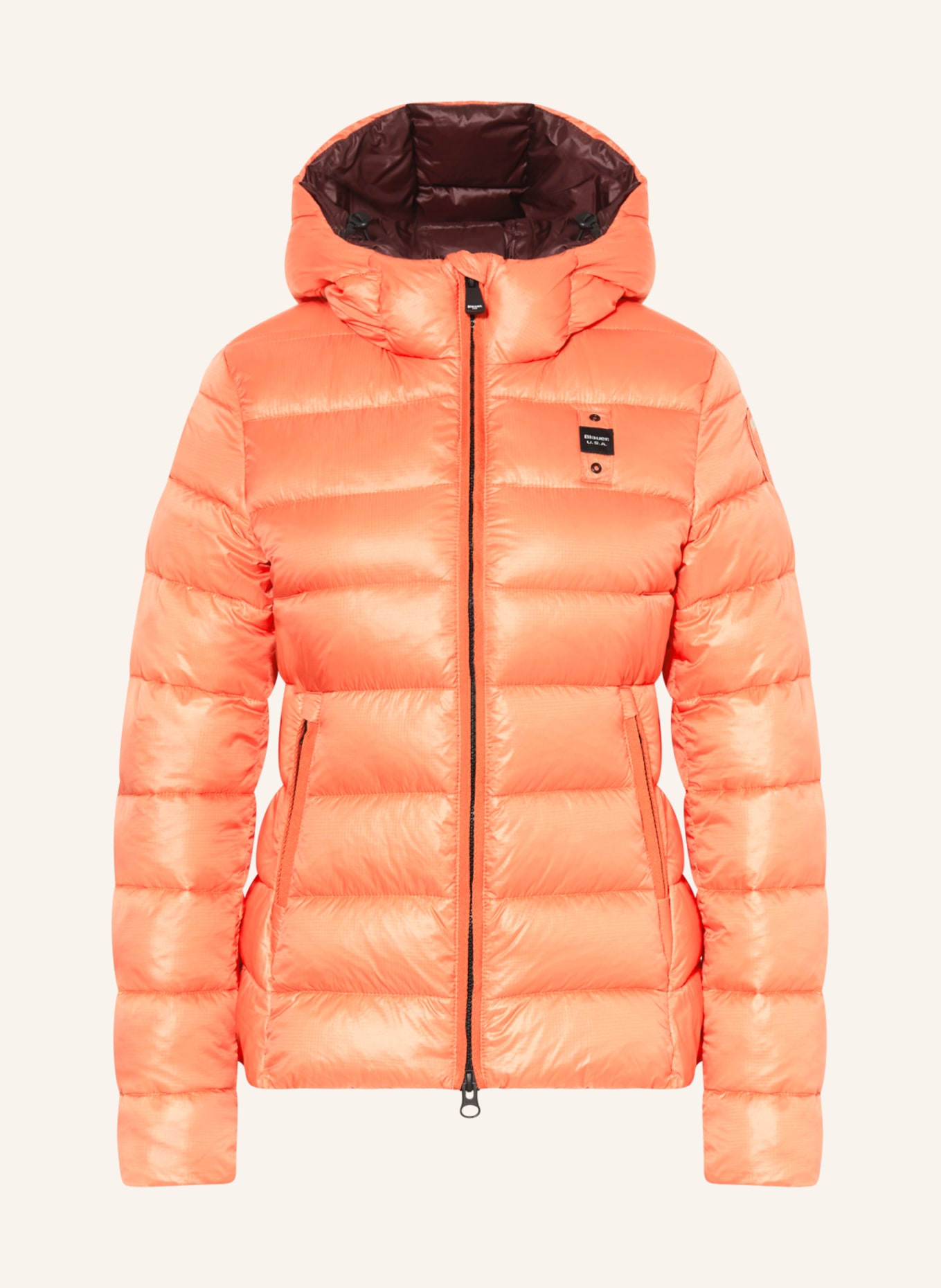Blauer Quilted jacket with DUPONT™ SORONA® insulation, Color: SALMON (Image 1)