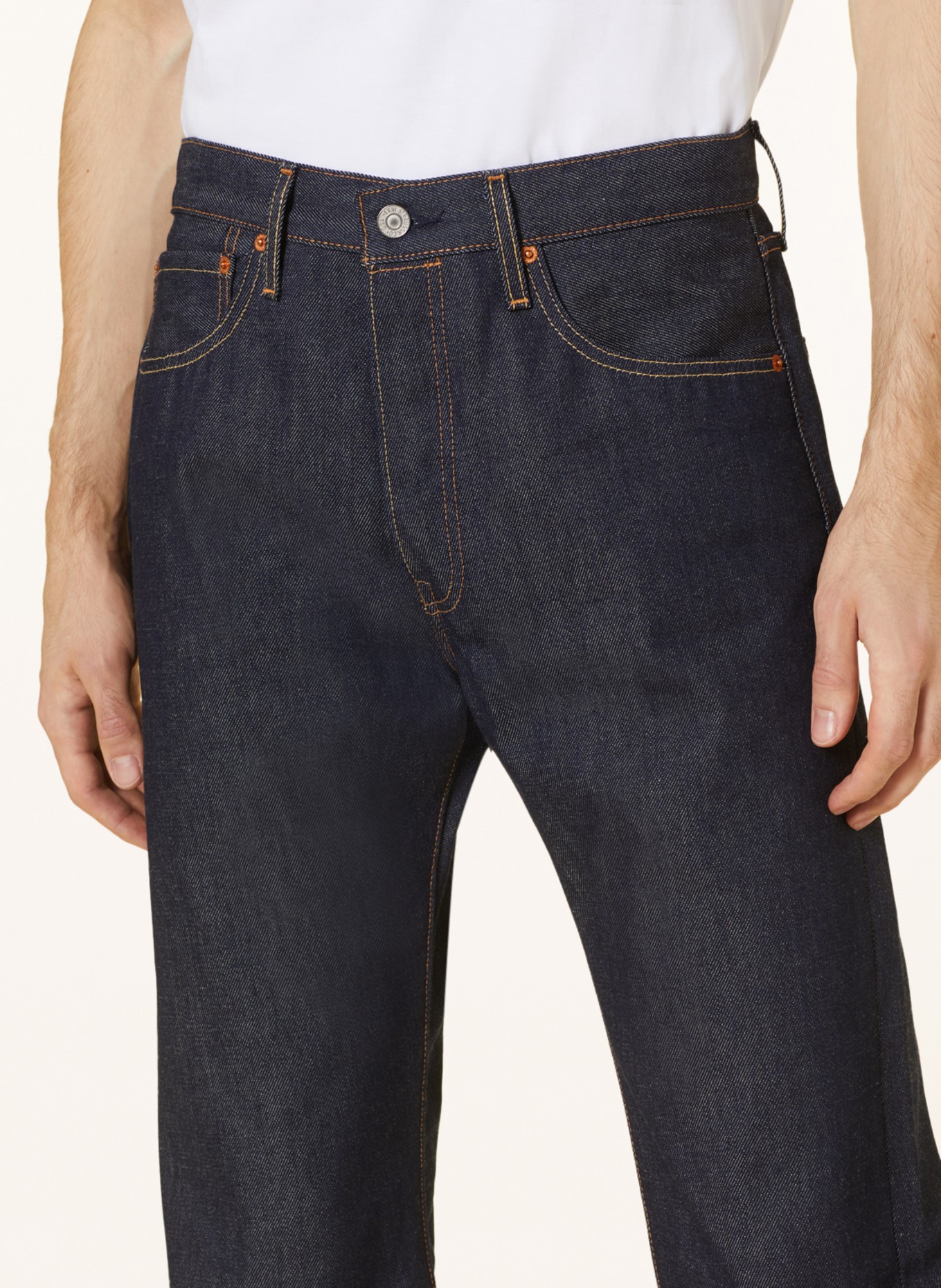 Levi's® Jeans 501 Straight Fit, Farbe: 77 Dark Indigo - Flat Finish (Bild 5)