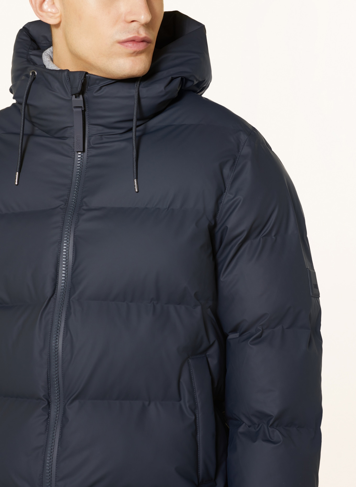 RAINS Steppjacke: DUNKELBLAU