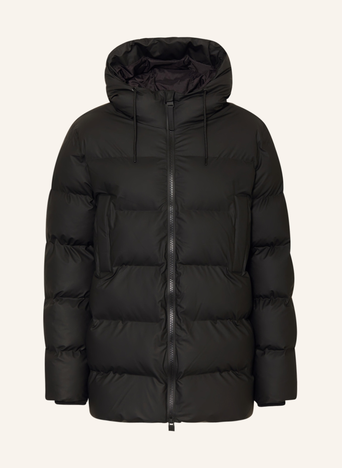 Rains quilted clearance parka