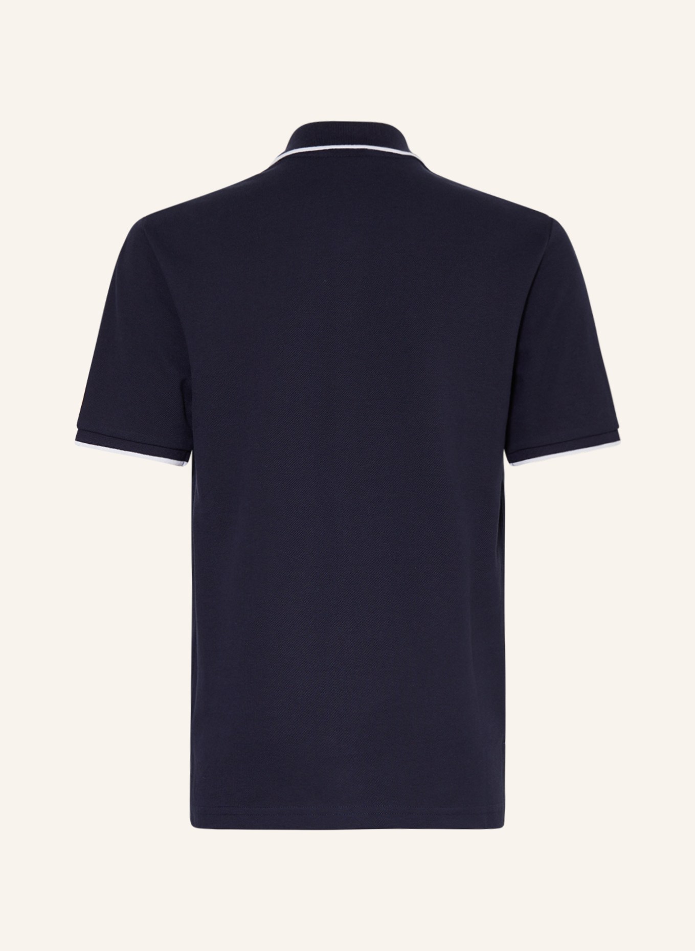 BOSS Piqué-Poloshirt, Farbe: DUNKELBLAU (Bild 2)