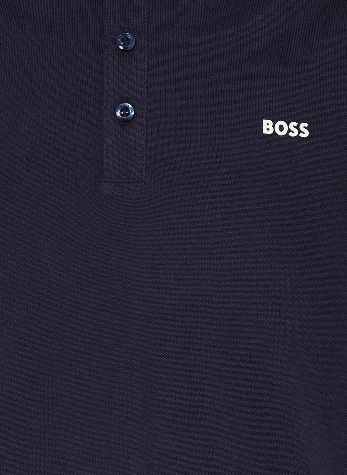 BOSS Piqué-Poloshirt, Farbe: DUNKELBLAU (Bild 3)