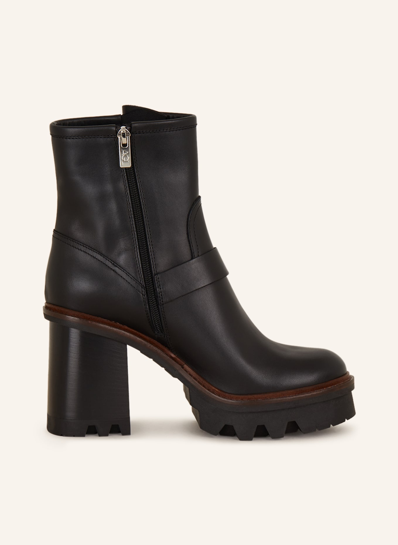 Agl block deals heel boots