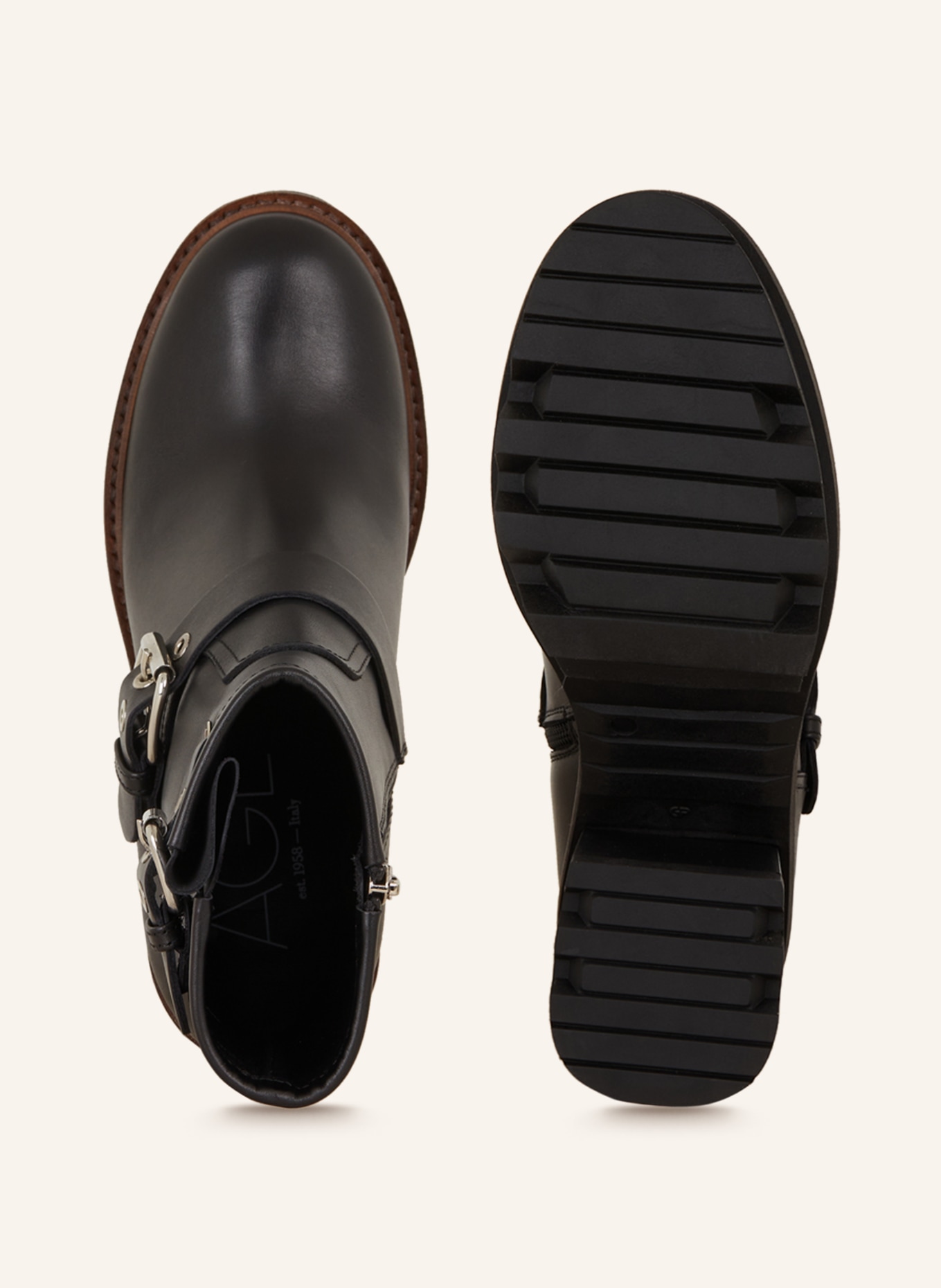 AGL Boots NATALIA, Color: BLACK (Image 6)