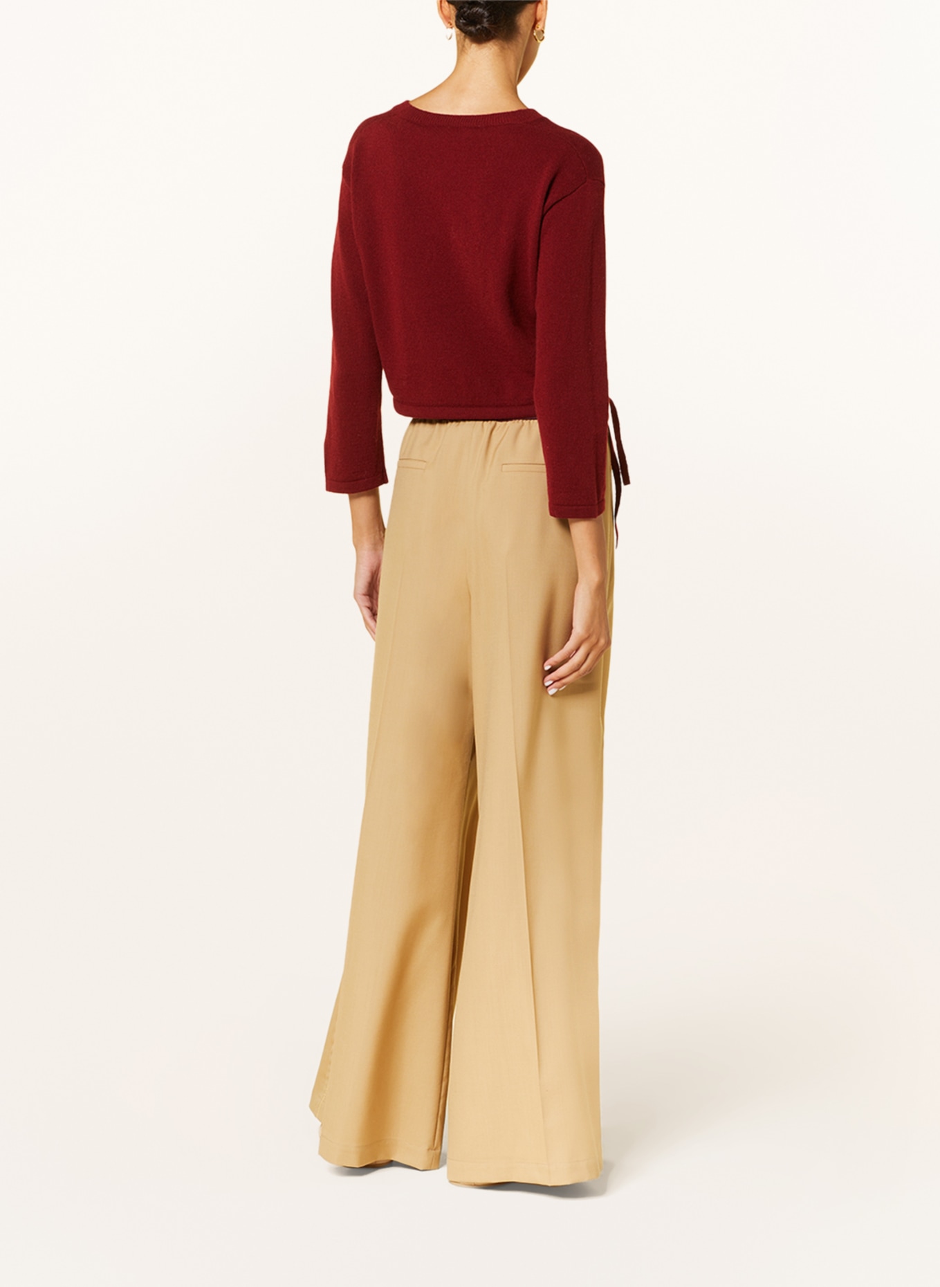 MARNI Cashmere-Pullover, Farbe: DUNKELROT (Bild 3)