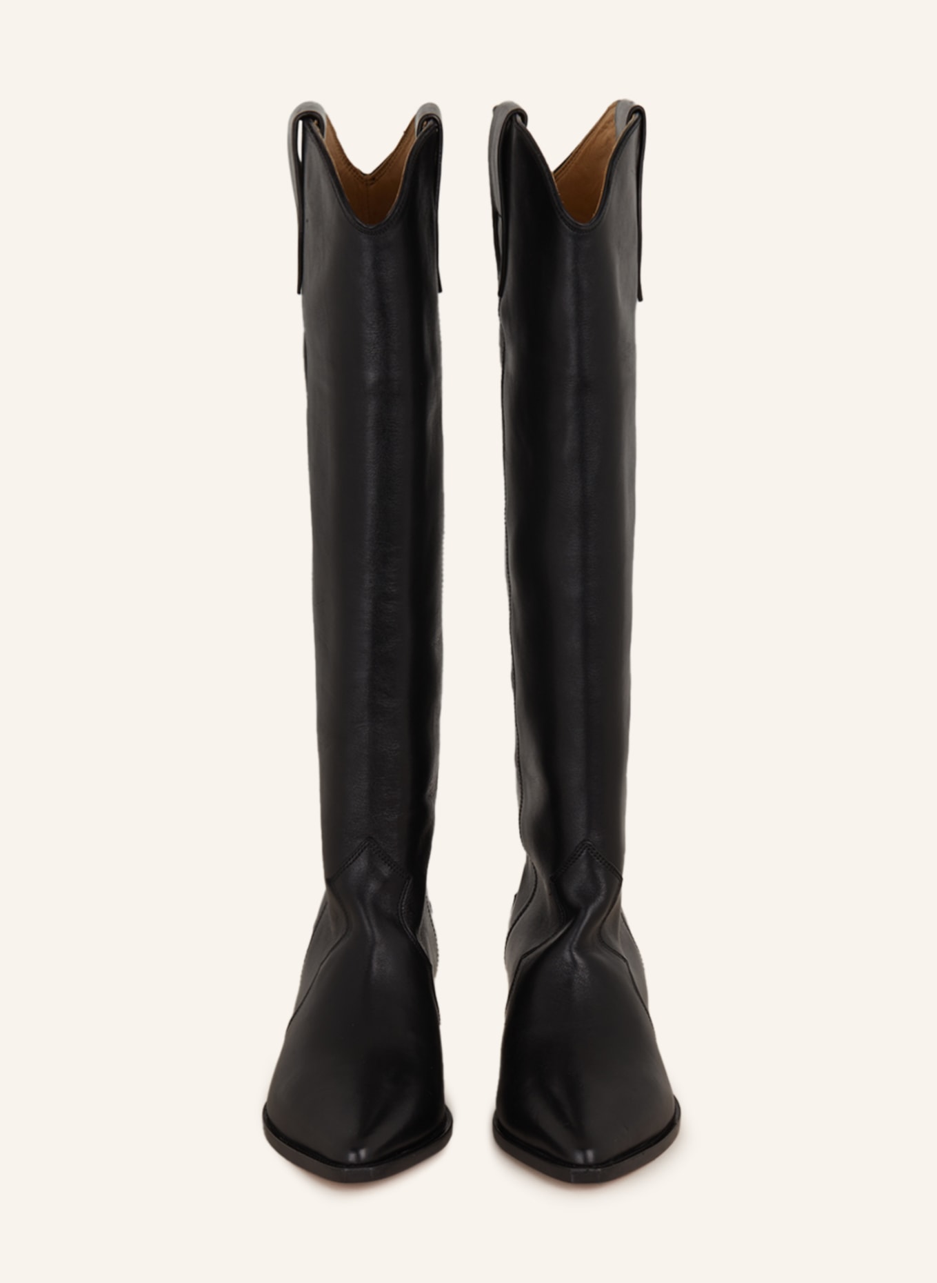 ISABEL MARANT Cowboy Boots DENVEE, Color: BLACK (Image 3)