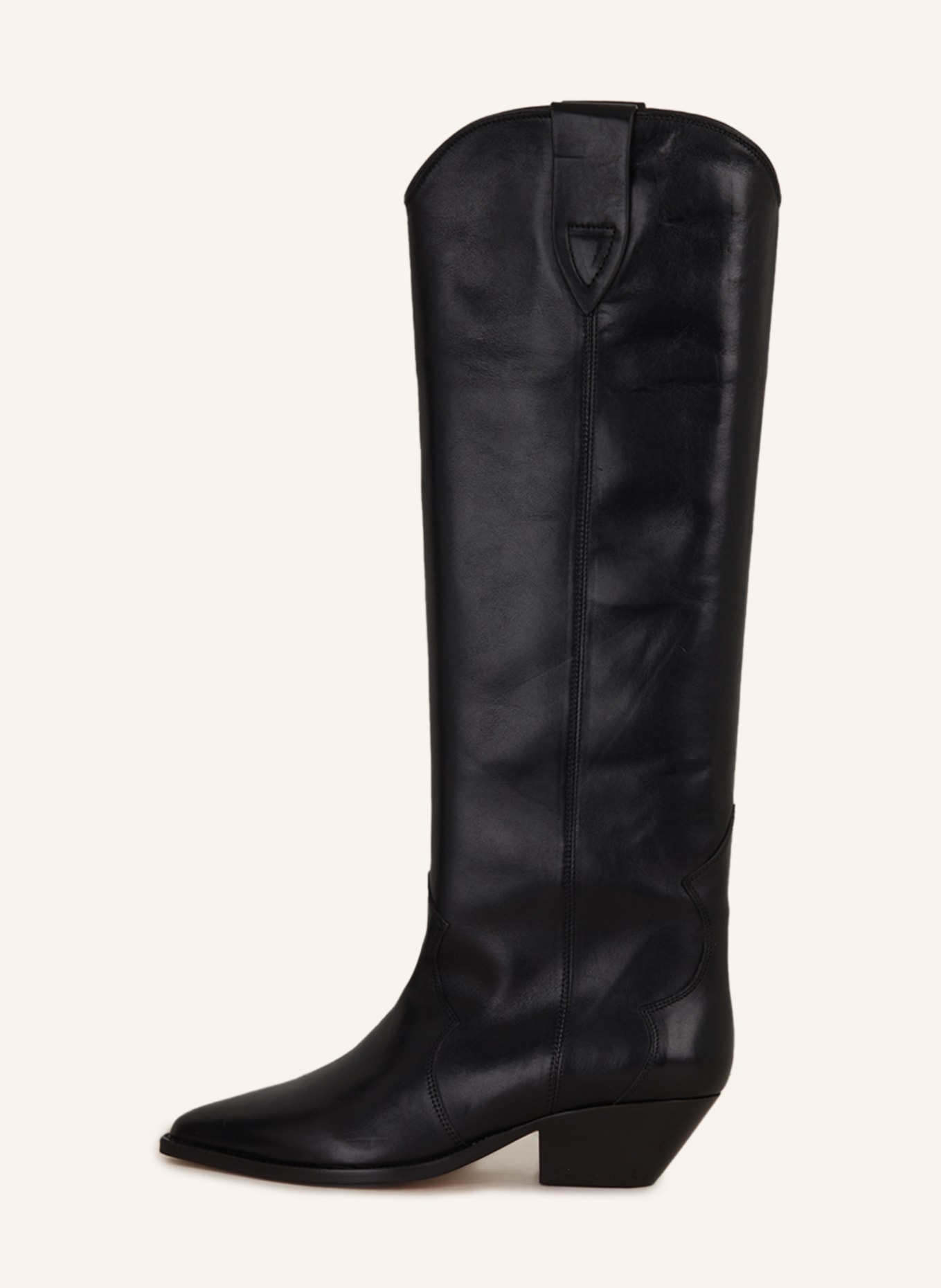 ISABEL MARANT Cowboy Boots DENVEE, Color: BLACK (Image 4)