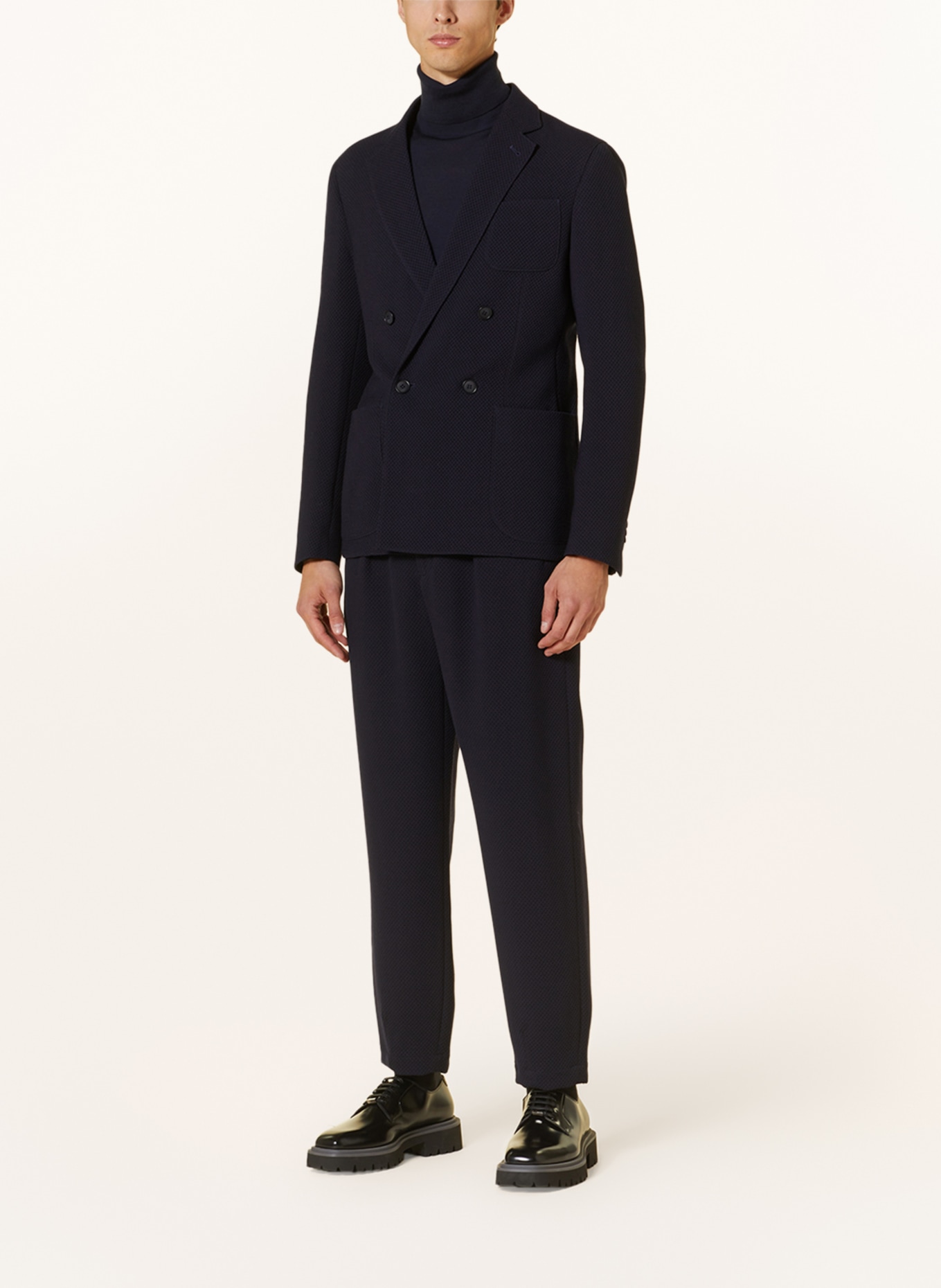 GIORGIO ARMANI Tailored jacket extra slim fit, Color: DARK BLUE (Image 2)