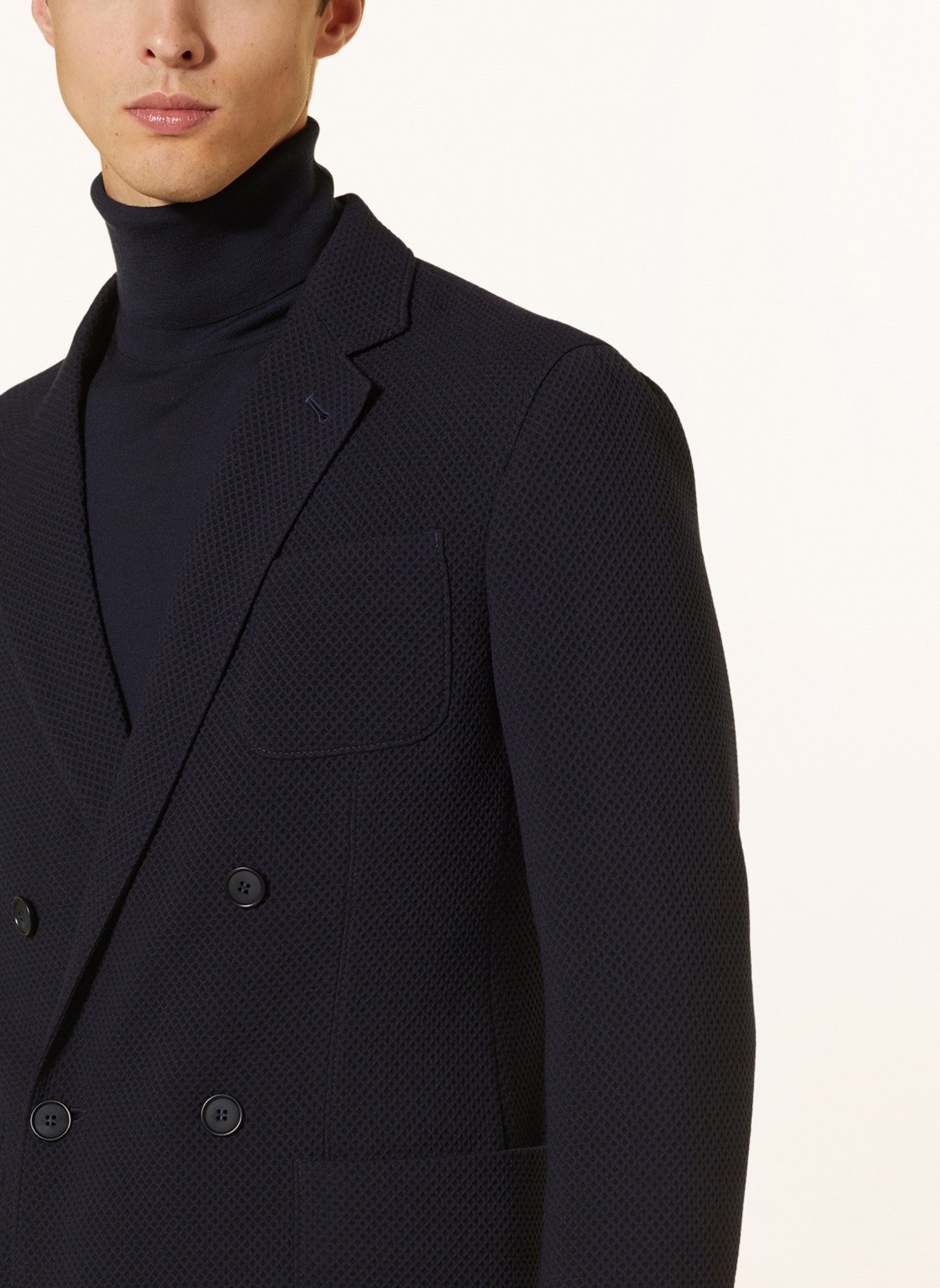 GIORGIO ARMANI Tailored jacket extra slim fit, Color: DARK BLUE (Image 5)