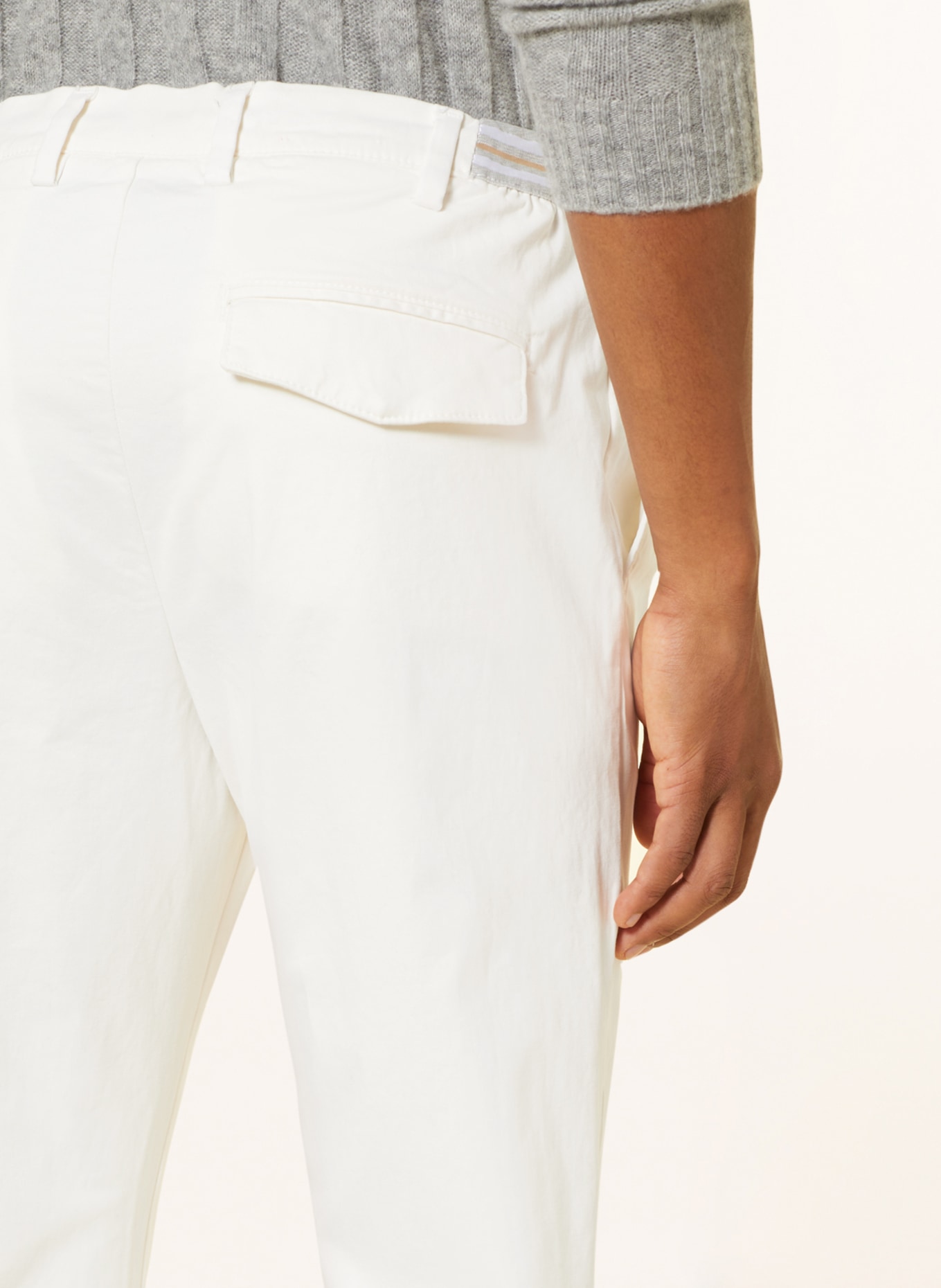 eleventy Chino kalhoty, Barva: BÍLÁ (Obrázek 6)