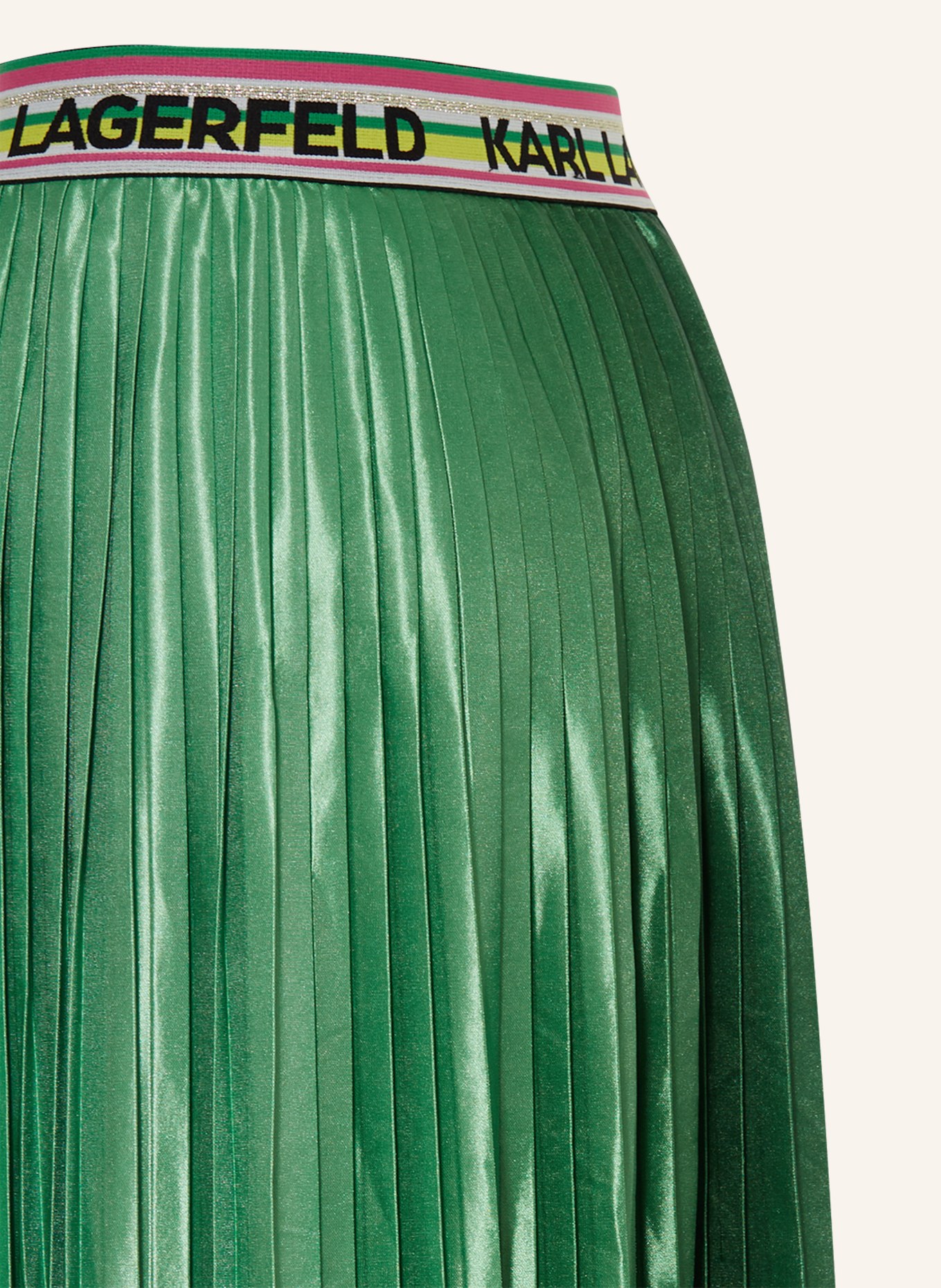 KARL LAGERFELD KIDS Spódnica plisowana, Kolor: ZIELONY (Obrazek 3)