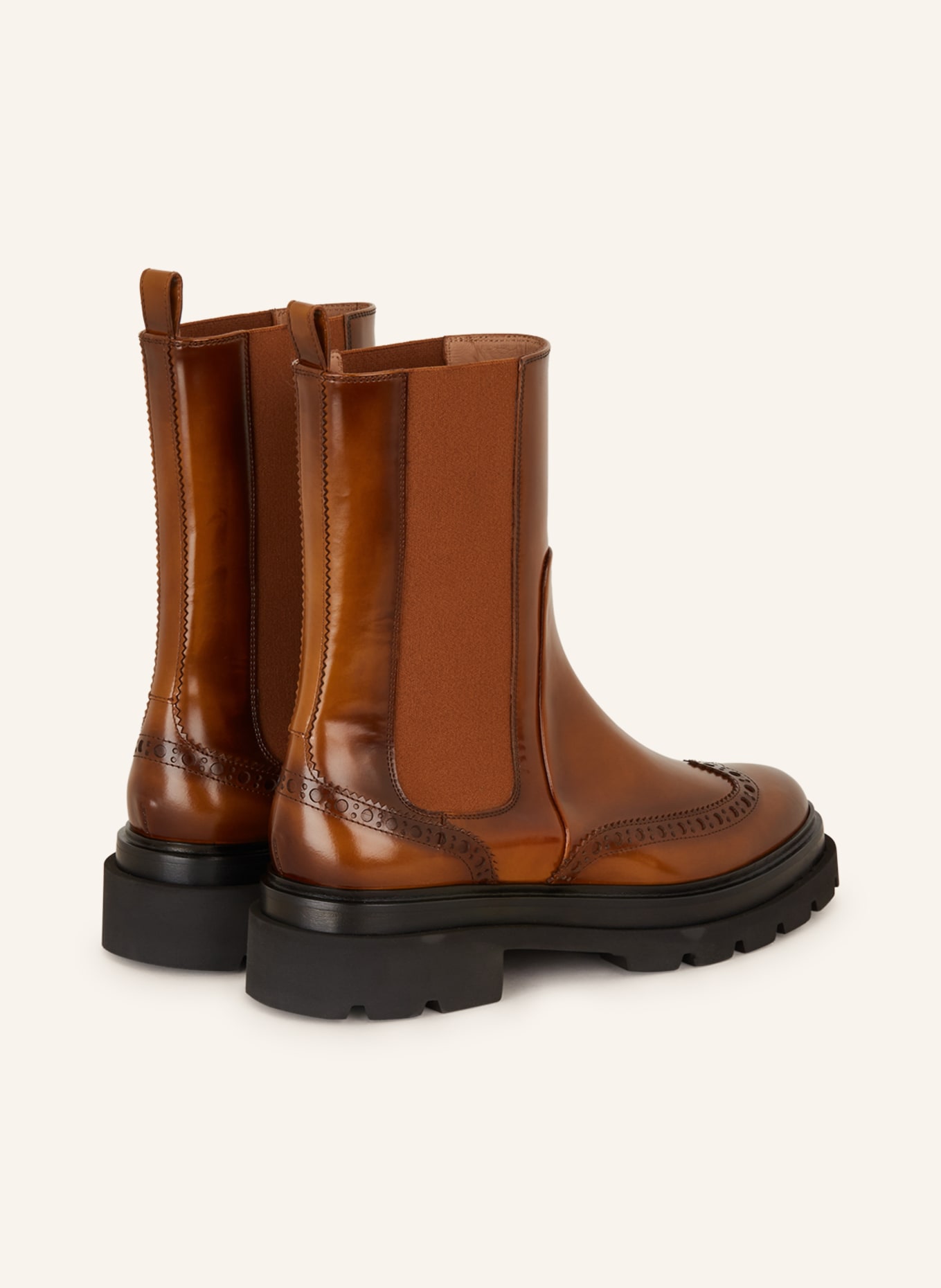 Santoni Chelsea boots FLOES, Color: BROWN (Image 2)