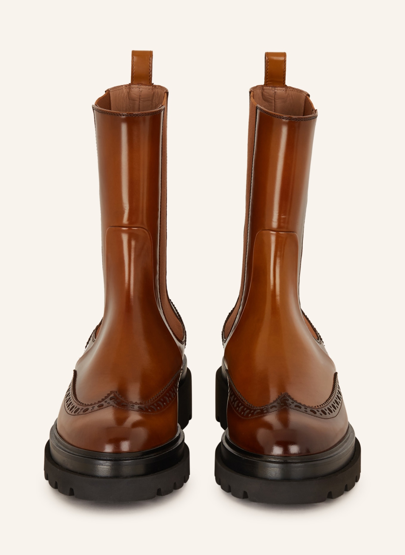 Santoni Chelsea boots FLOES, Color: BROWN (Image 3)