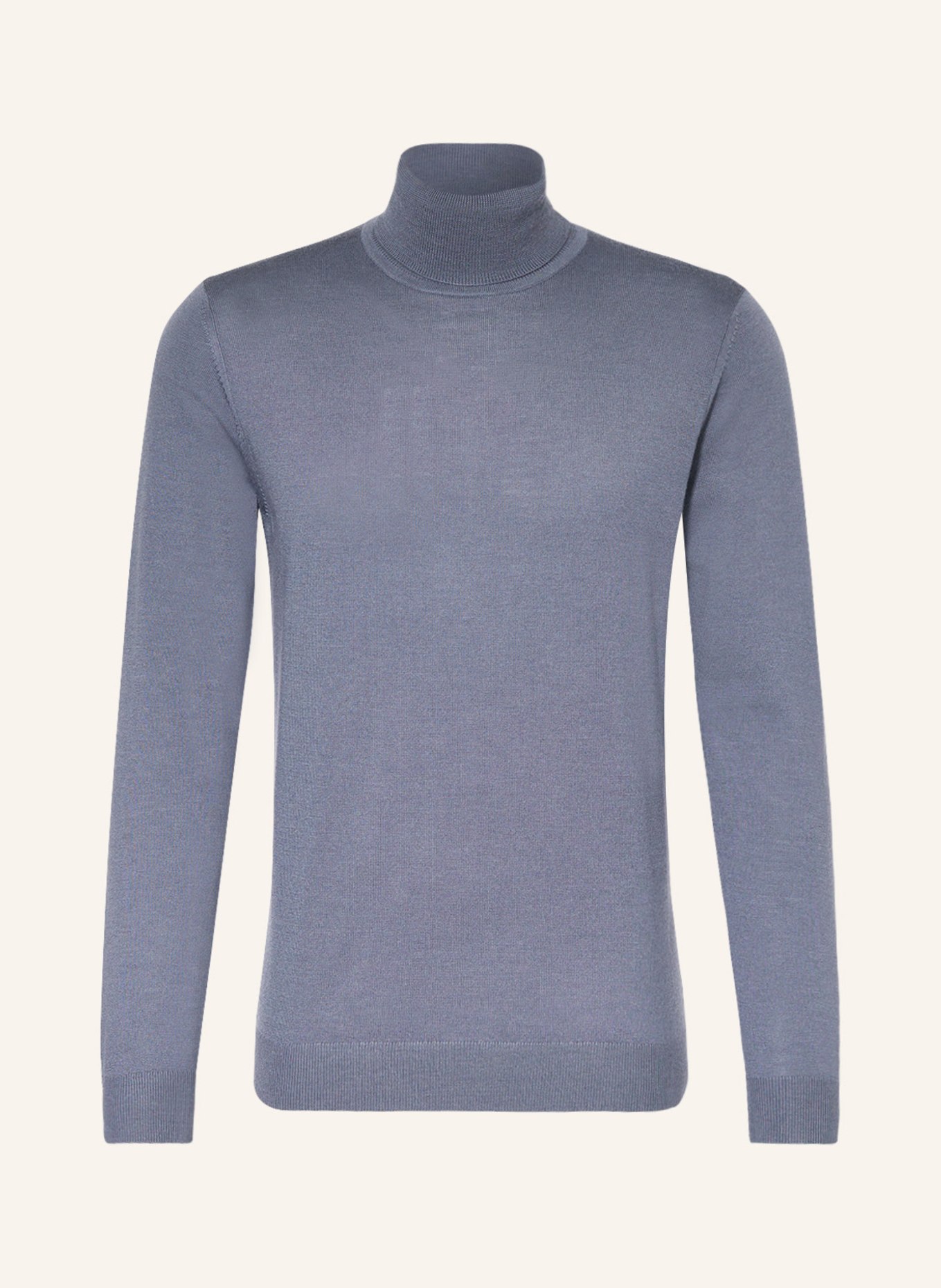 PAUL Turtleneck sweater in merino wool, Color: GRAY (Image 1)