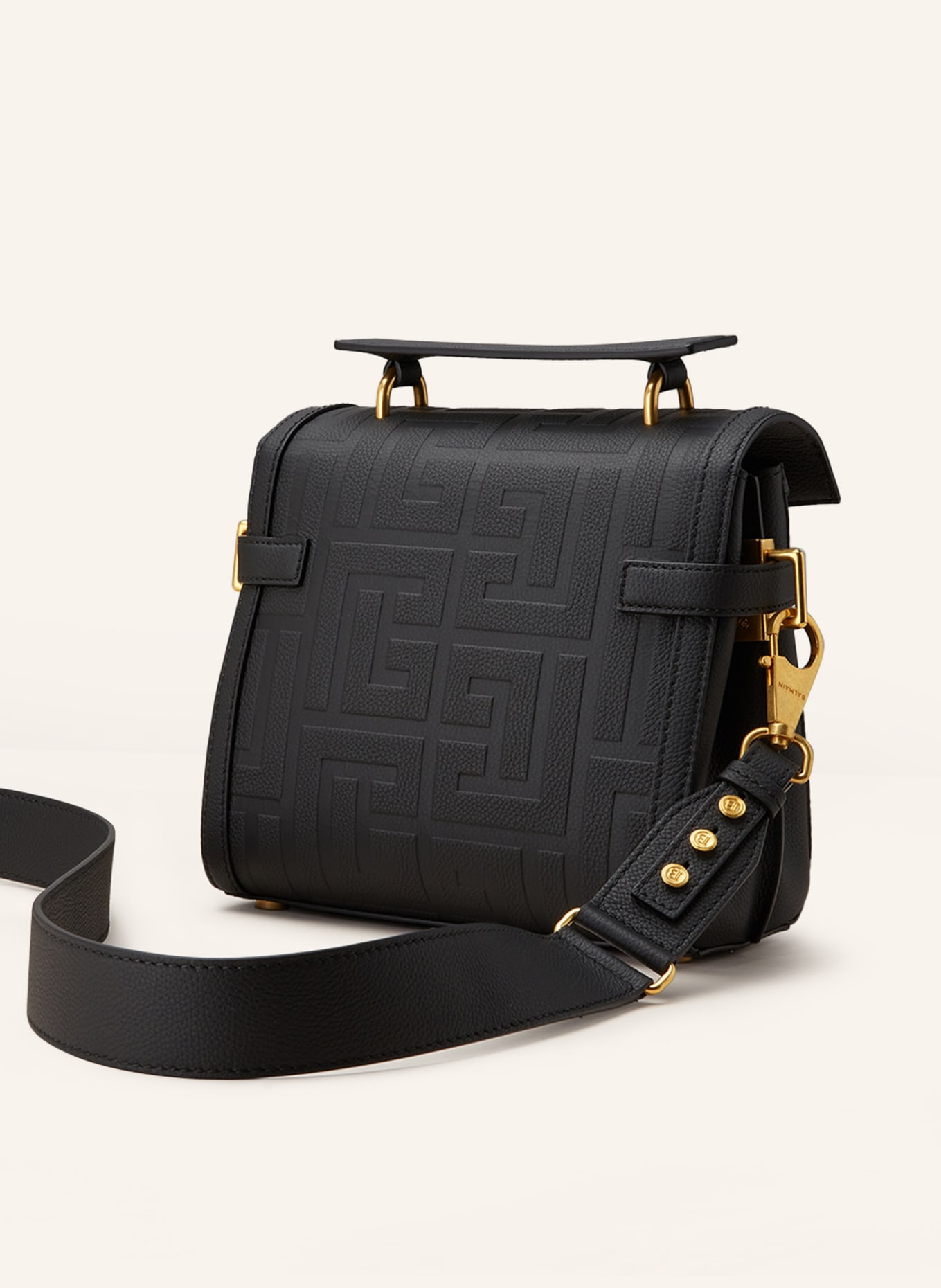 BALMAIN Handbag B-BUZZ 23, Color: BLACK/ GOLD (Image 2)