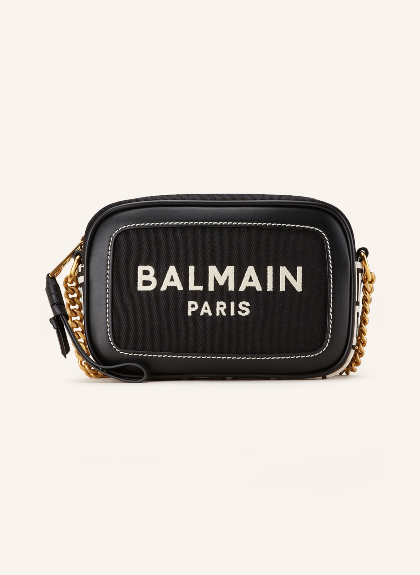 BALMAIN Crossbody bag B-ARMY, Color: BLACK/ ECRU (Image 1)