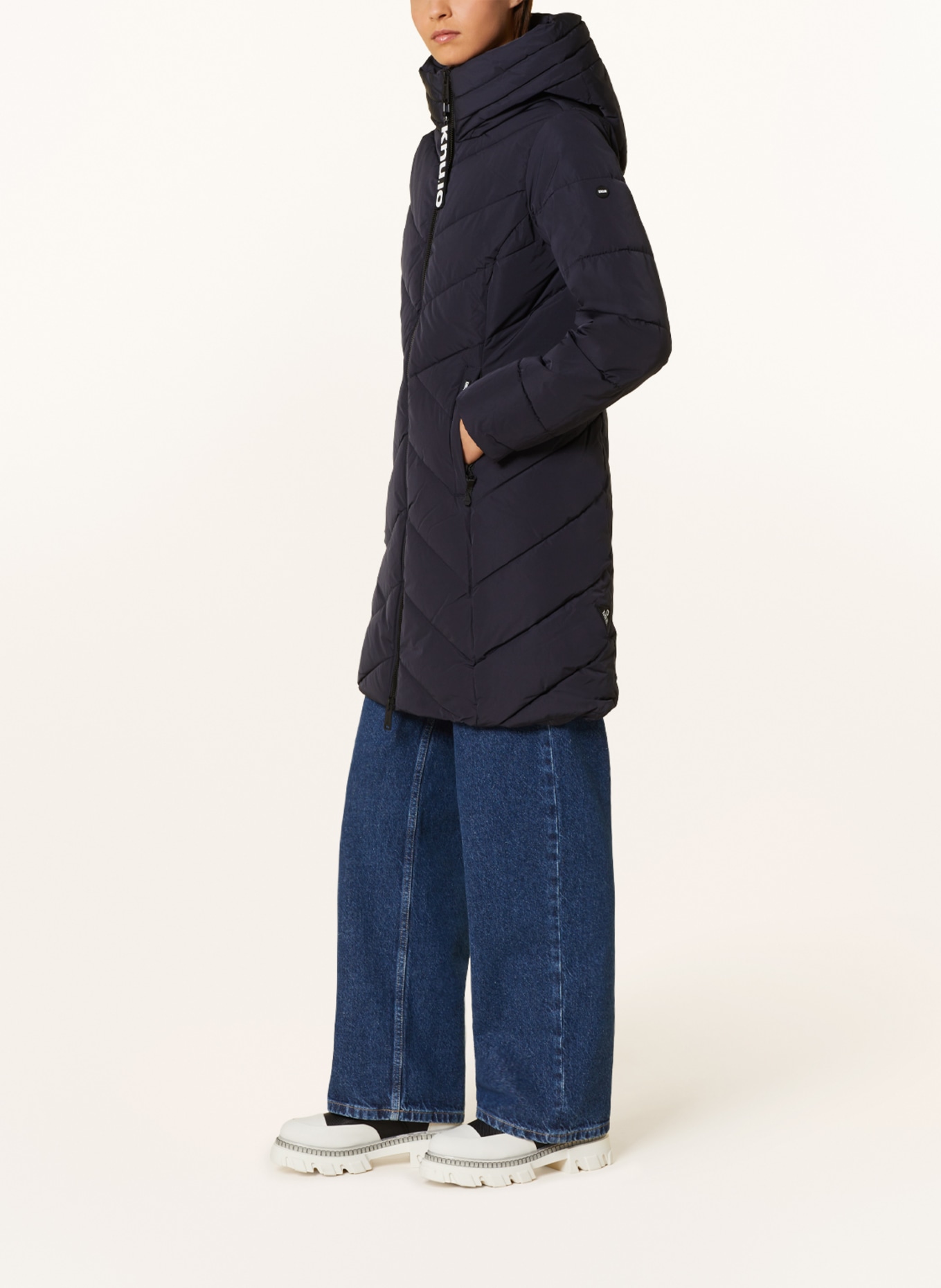 khujo Quilted coat FORMIN, Color: 488 Blue Nights (Image 4)