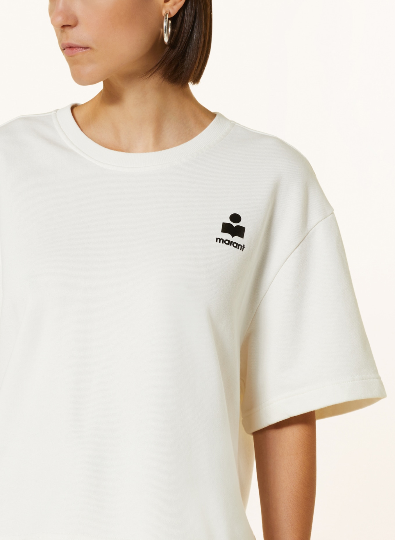 MARANT ÉTOILE Sweatshirt MONA, Color: WHITE (Image 4)