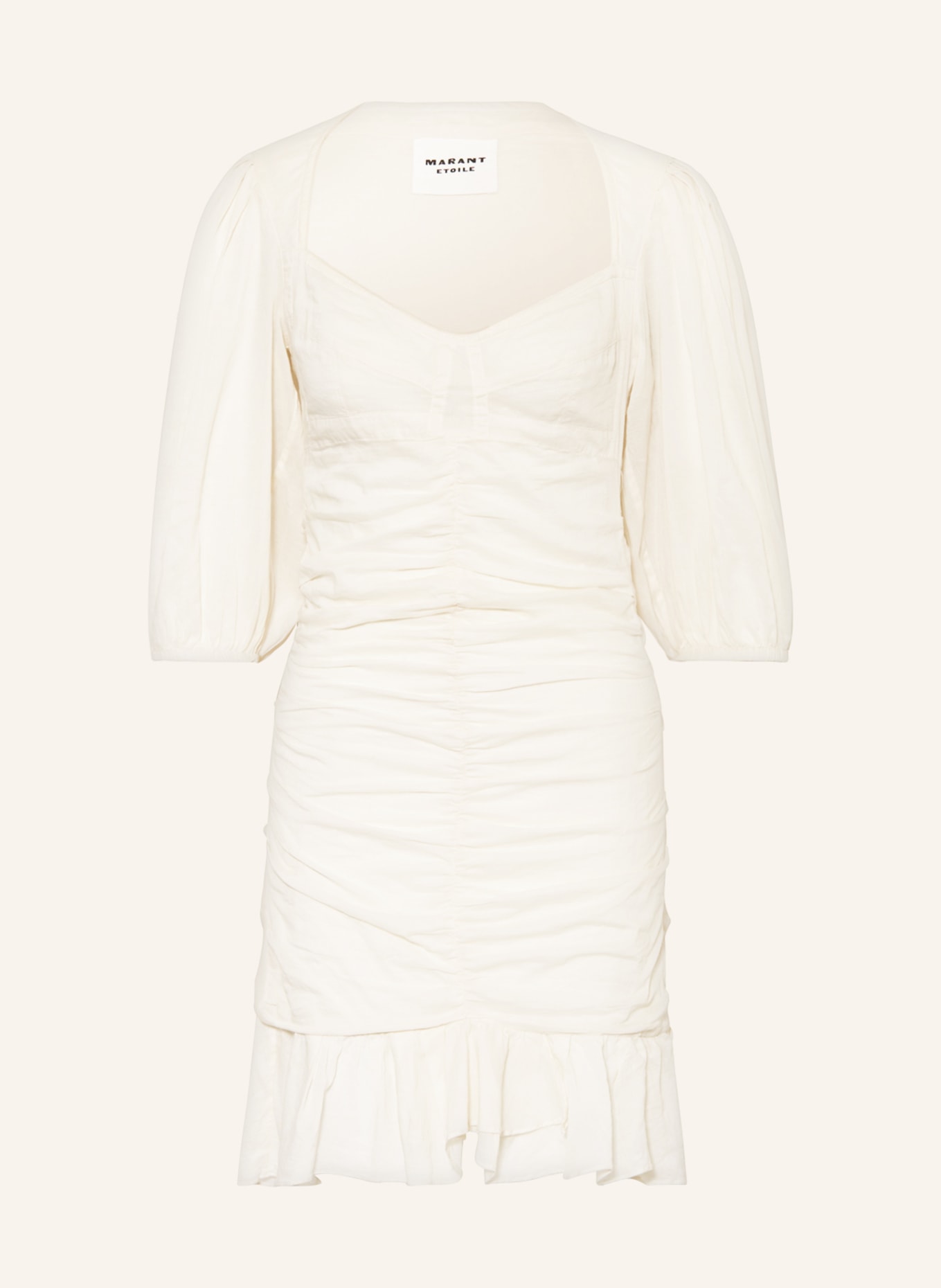 MARANT ÉTOILE Kleid LUNESA, Farbe: ECRU (Bild 1)