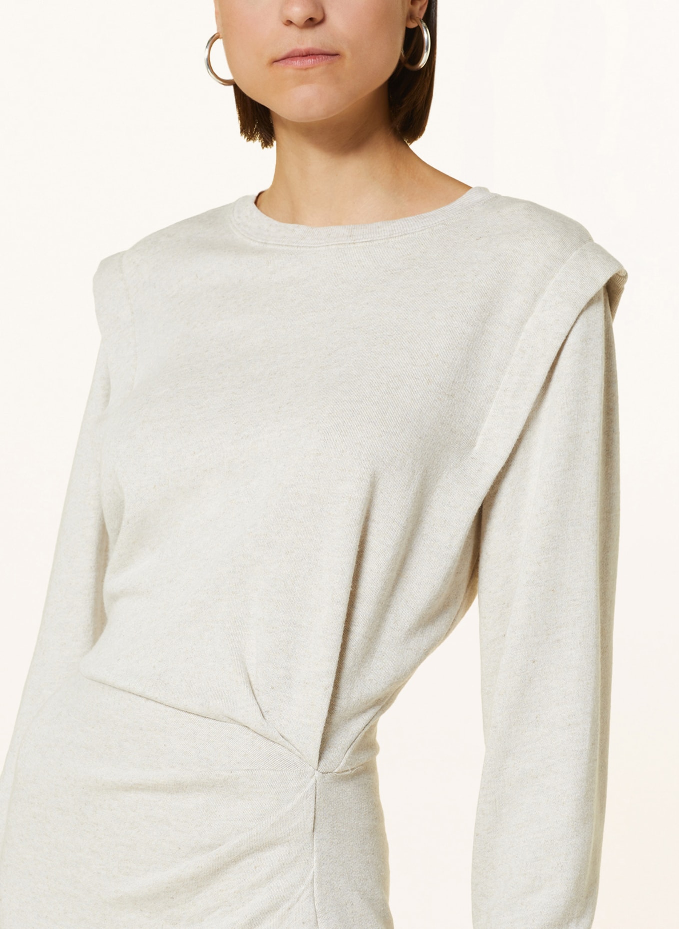 MARANT ÉTOILE Sweater dress MICHAELA, Color: LIGHT GRAY (Image 4)