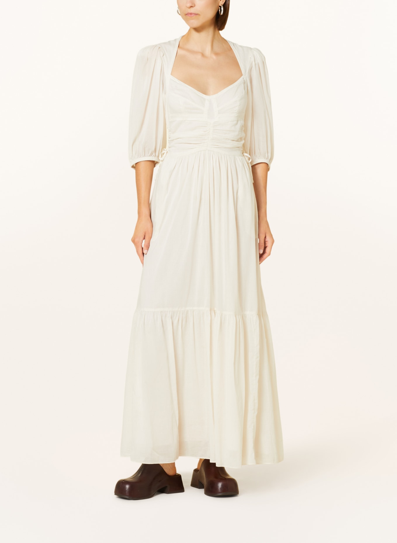 MARANT ÉTOILE Kleid LEONIZA, Farbe: ECRU (Bild 2)