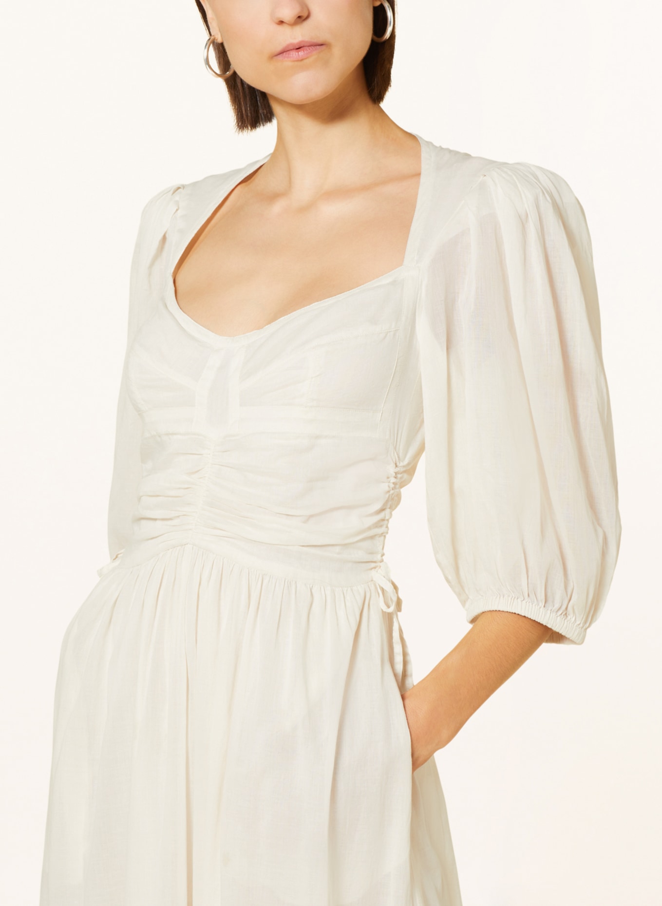 MARANT ÉTOILE Kleid LEONIZA, Farbe: ECRU (Bild 4)