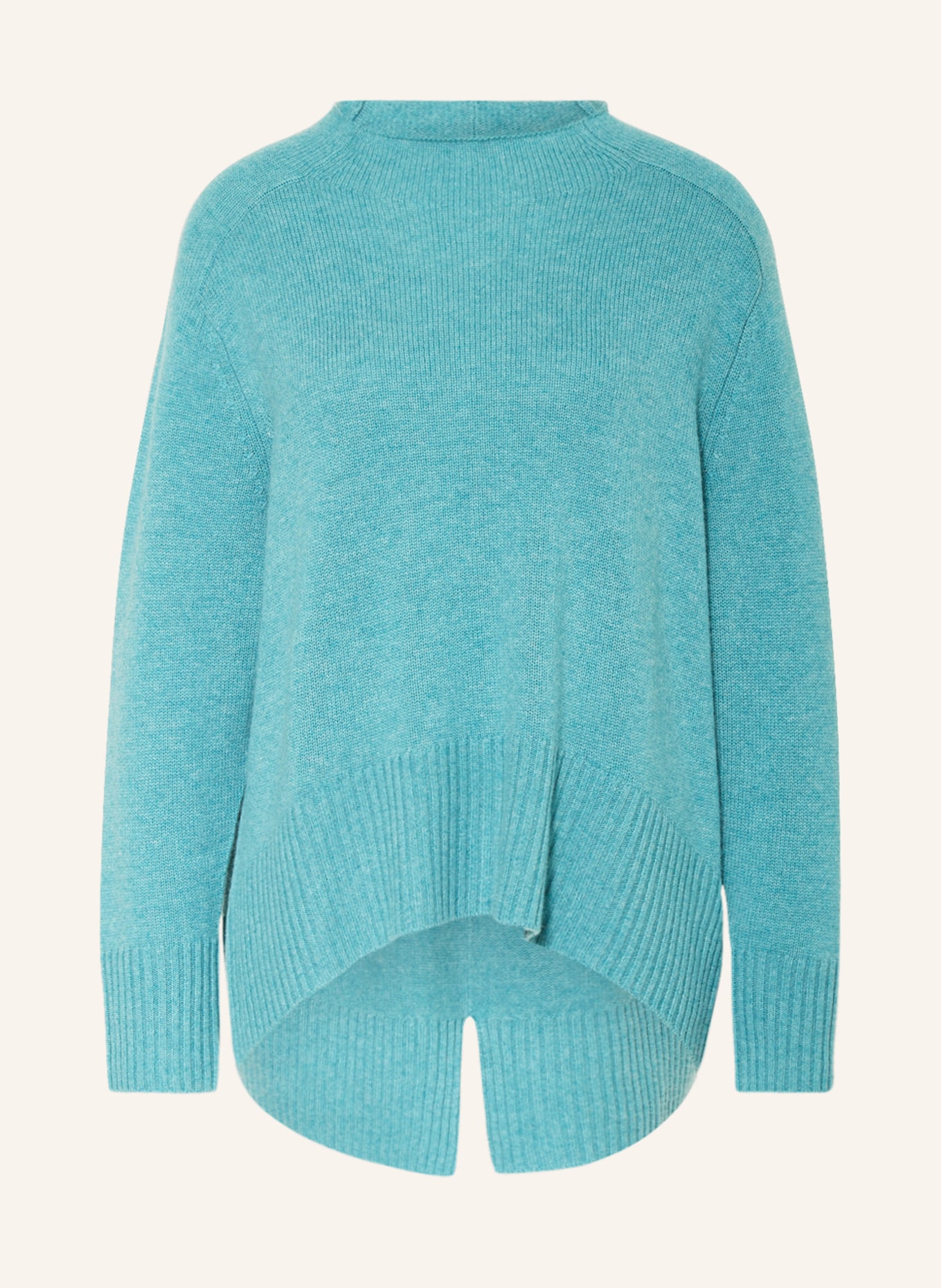 MRS & HUGS Pullover mit Cashmere, Farbe: TÜRKIS (Bild 1)