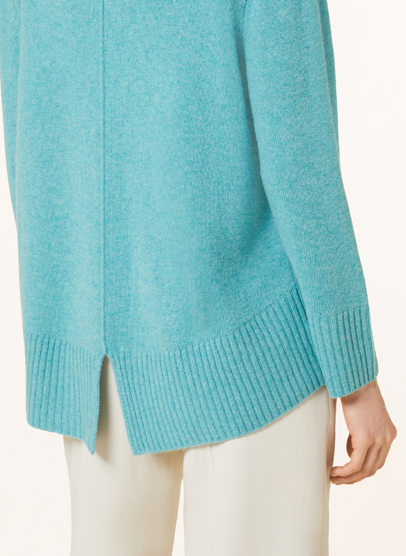 MRS & HUGS Pullover mit Cashmere, Farbe: TÜRKIS (Bild 4)