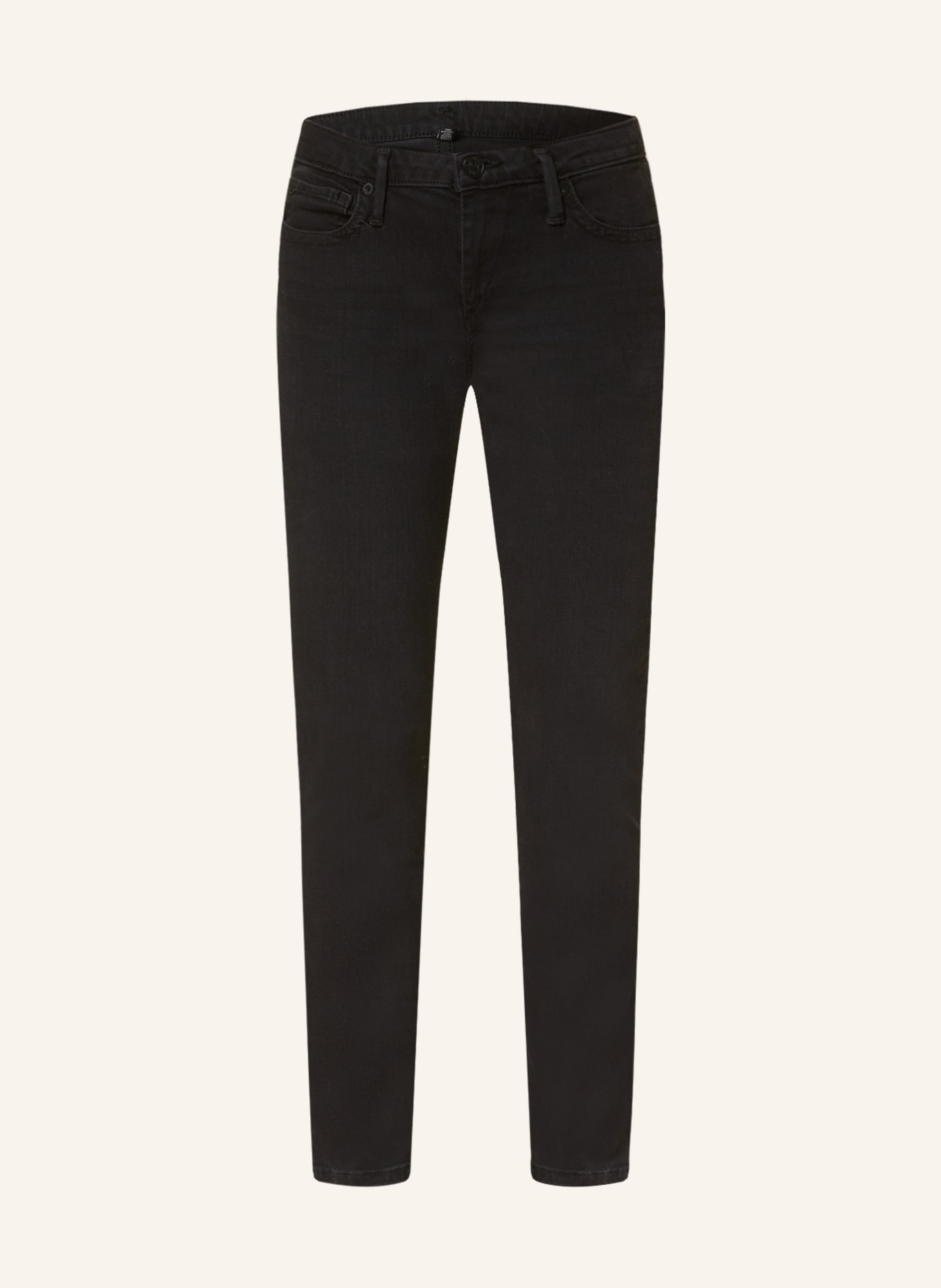 TRUE RELIGION Skinny Jeans CORA, Farbe: 1001 black washed (Bild 1)